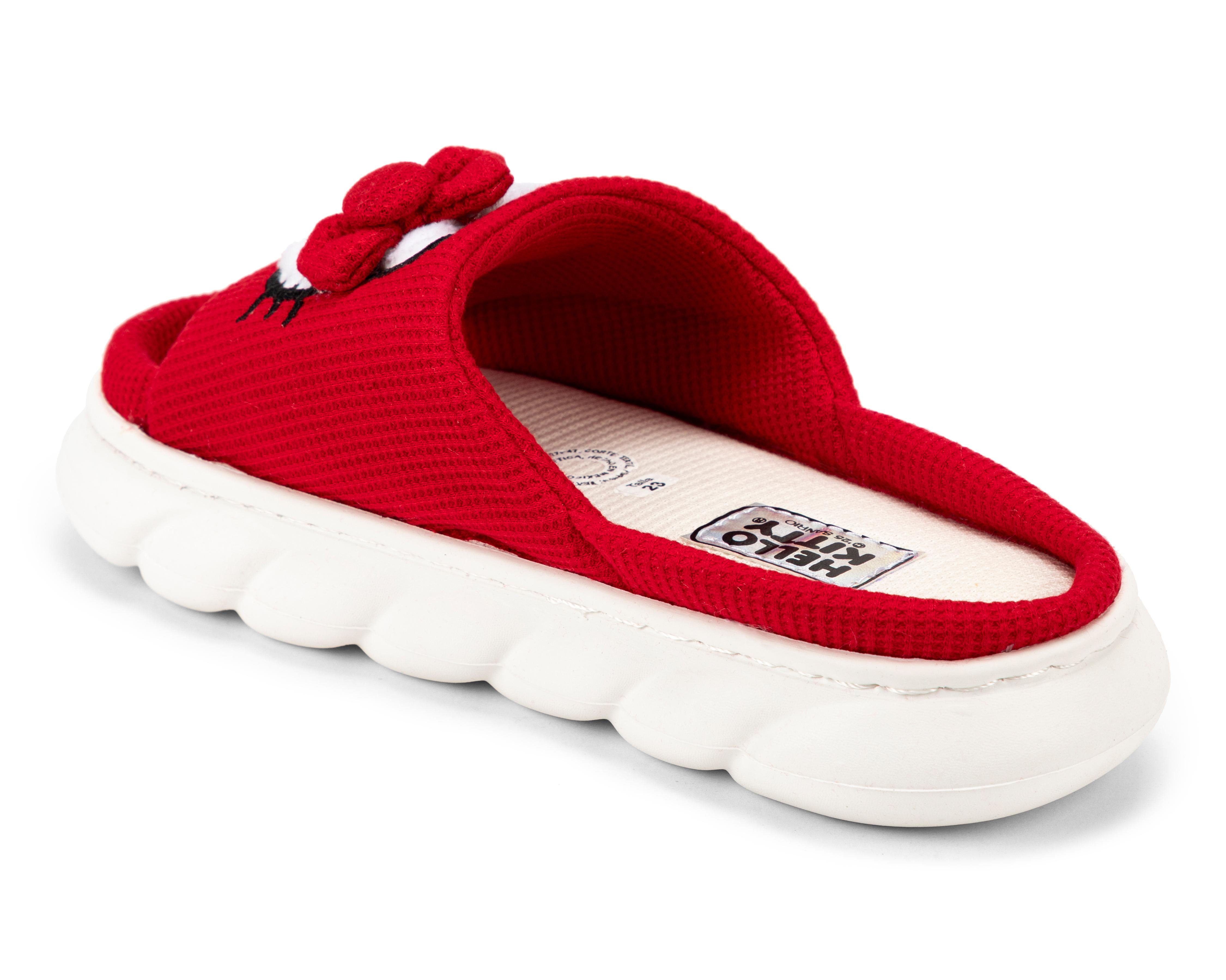 Foto 4 pulgar | Pantuflas para Mujer Hello Kitty