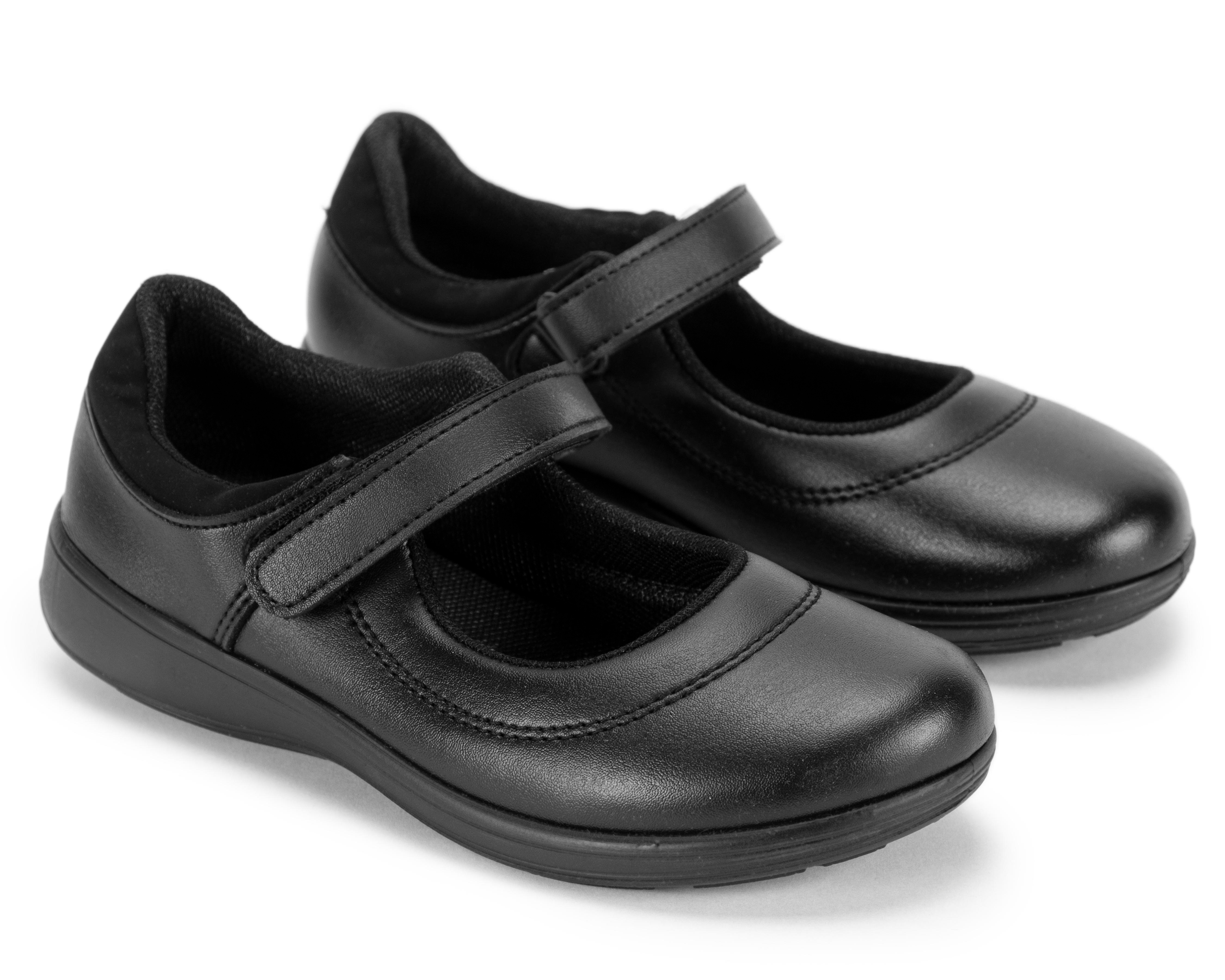 Zapatos Escolares Grafito para Niña