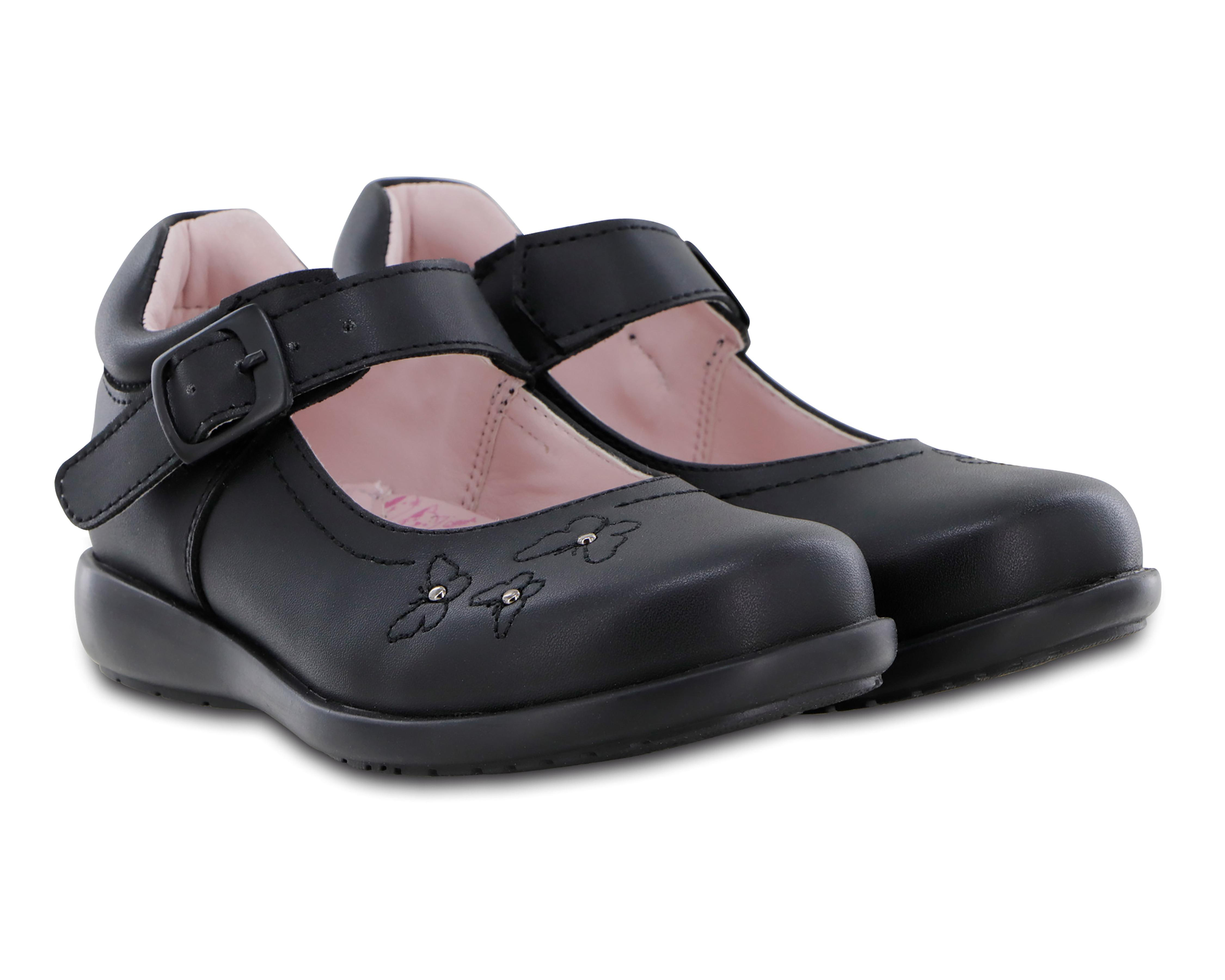 Zapatos Escolares Grafito para Niña
