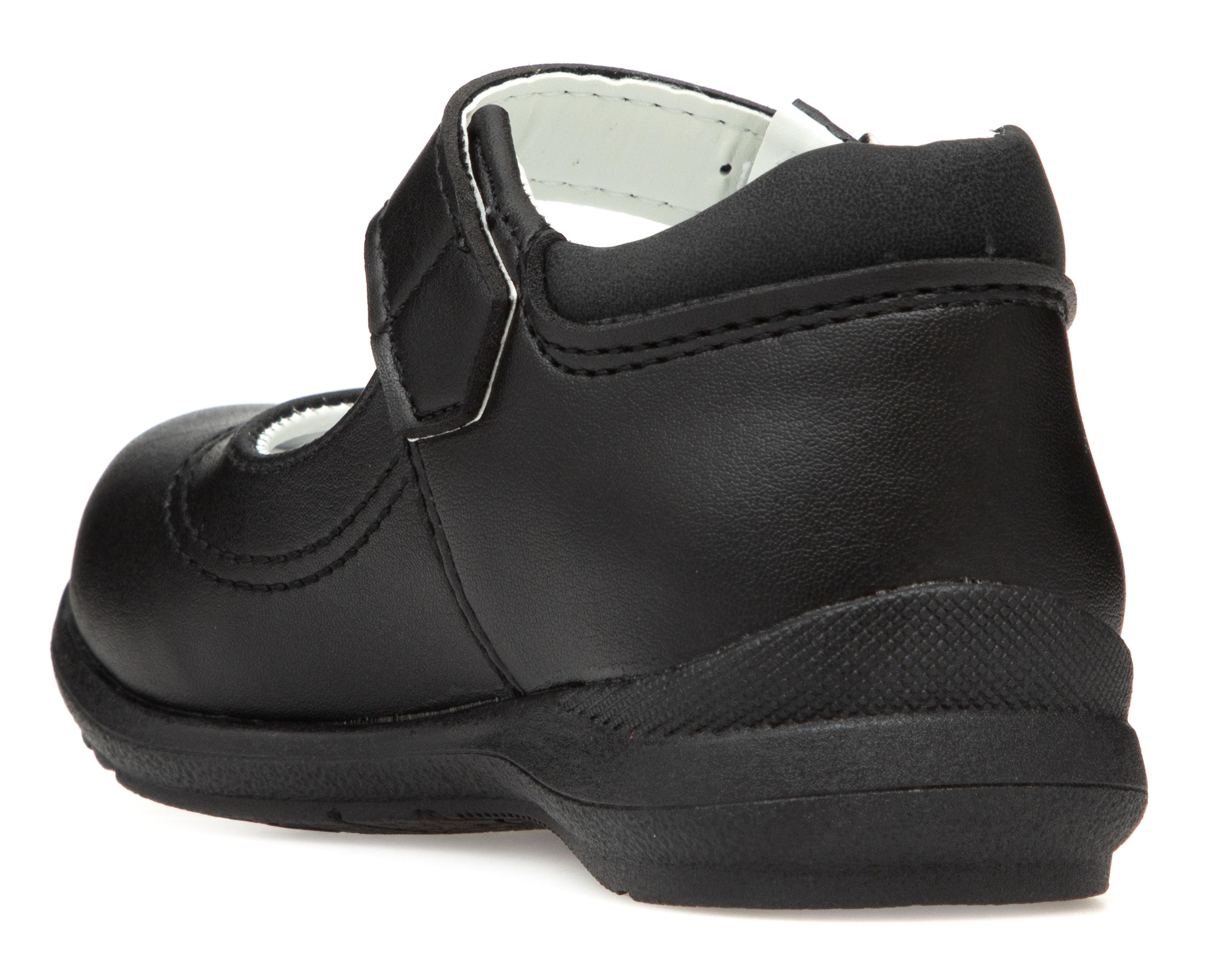 Foto 4 pulgar | Zapatos Escolares Grafito para Niña