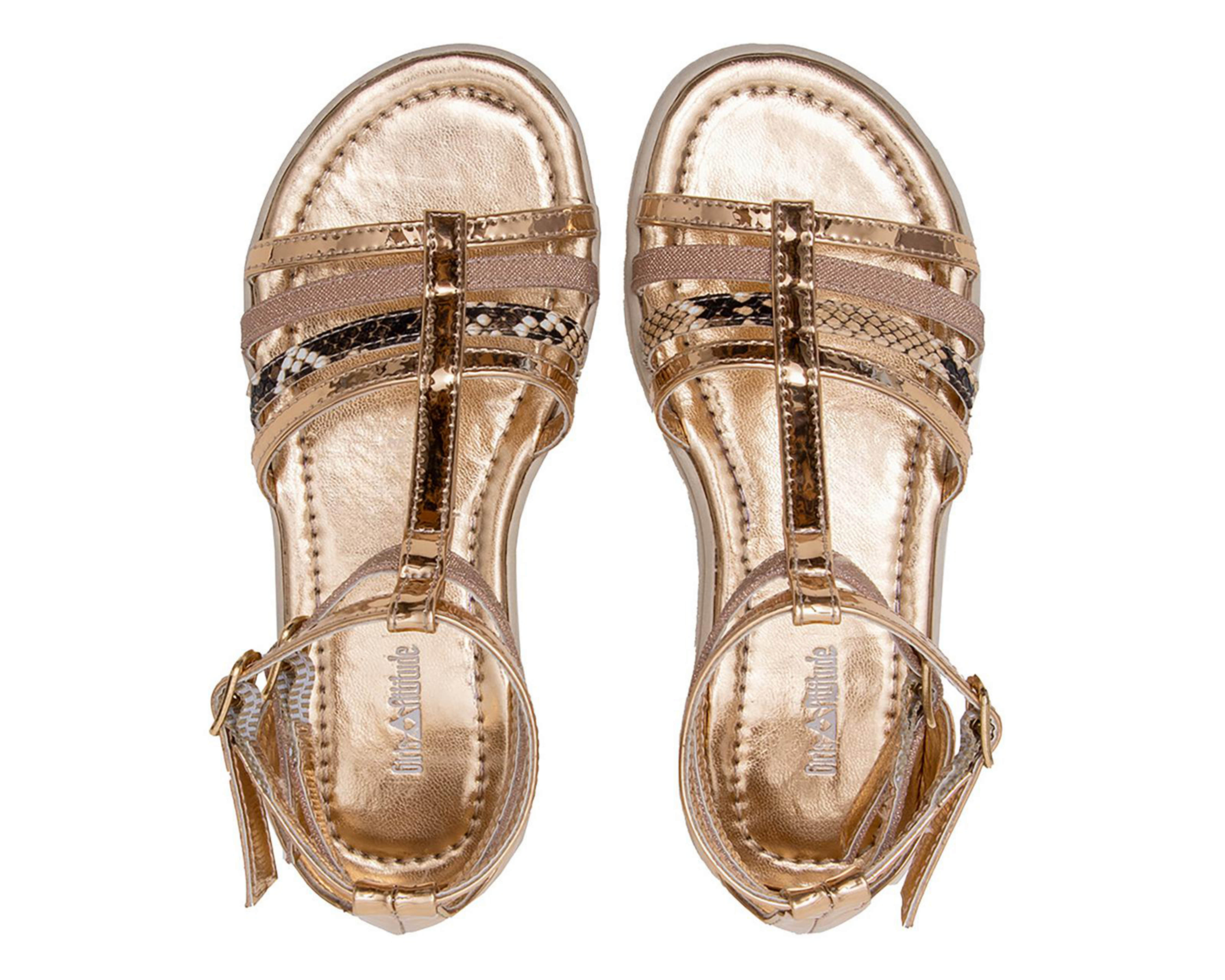 Foto 4 pulgar | Sandalias Casuales Girls Attitude para Niña