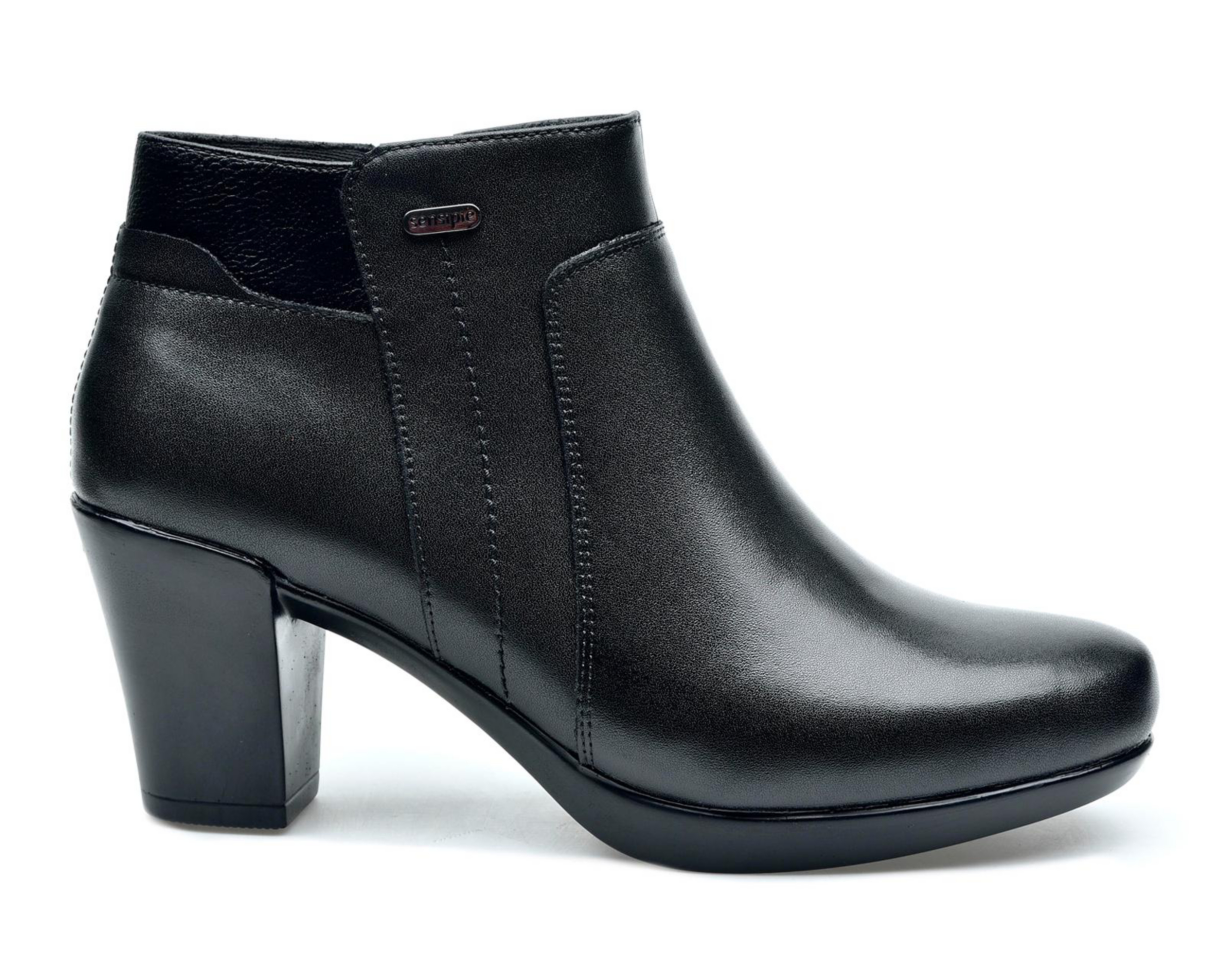 Foto 3 pulgar | Botas Confort Sensipie de Piel para Mujer