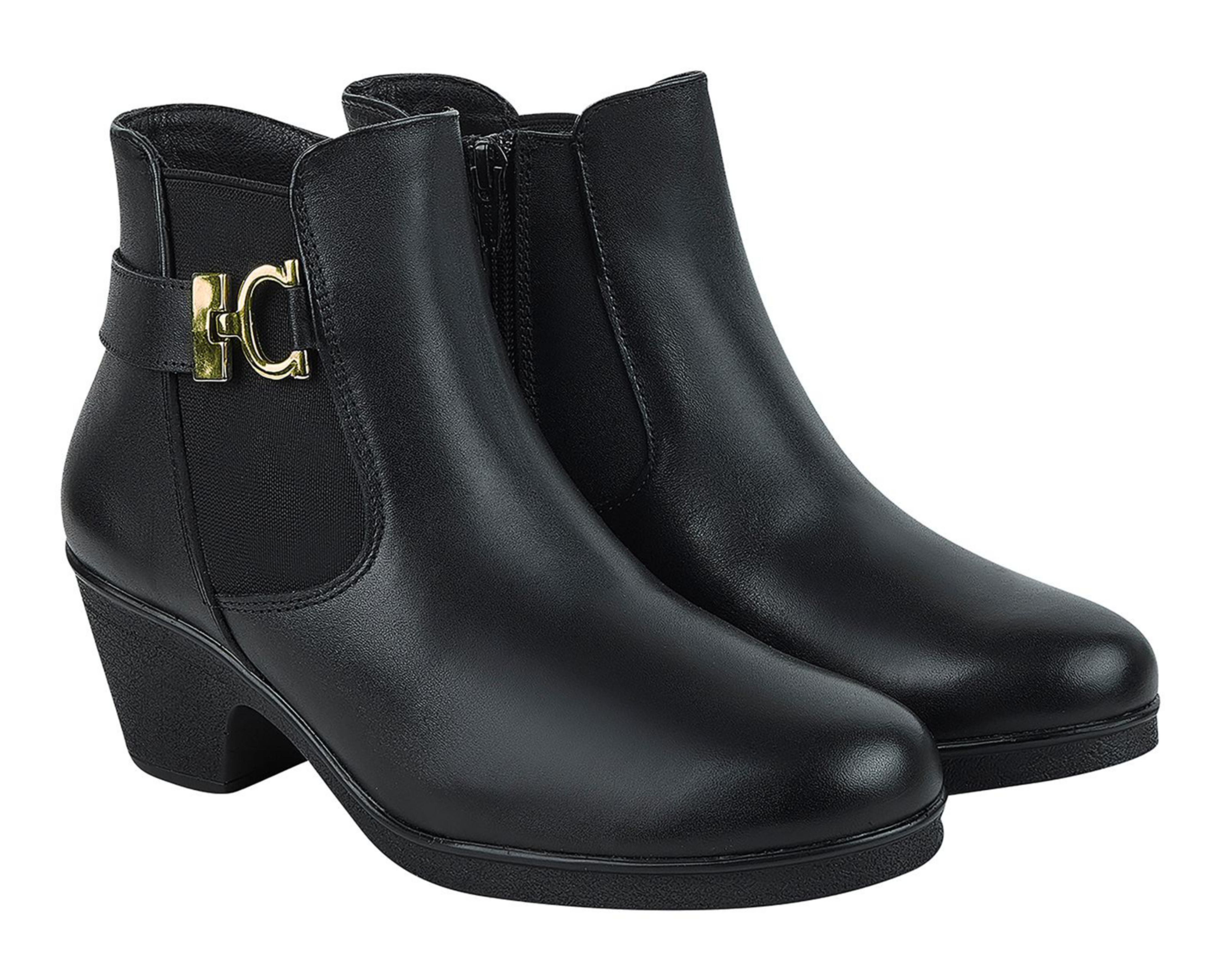 Foto 2 pulgar | Botas Confort Sensipie de Piel para Mujer