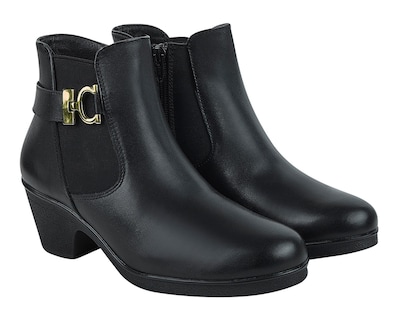 Foto 1 | Botas Confort Sensipie de Piel para Mujer
