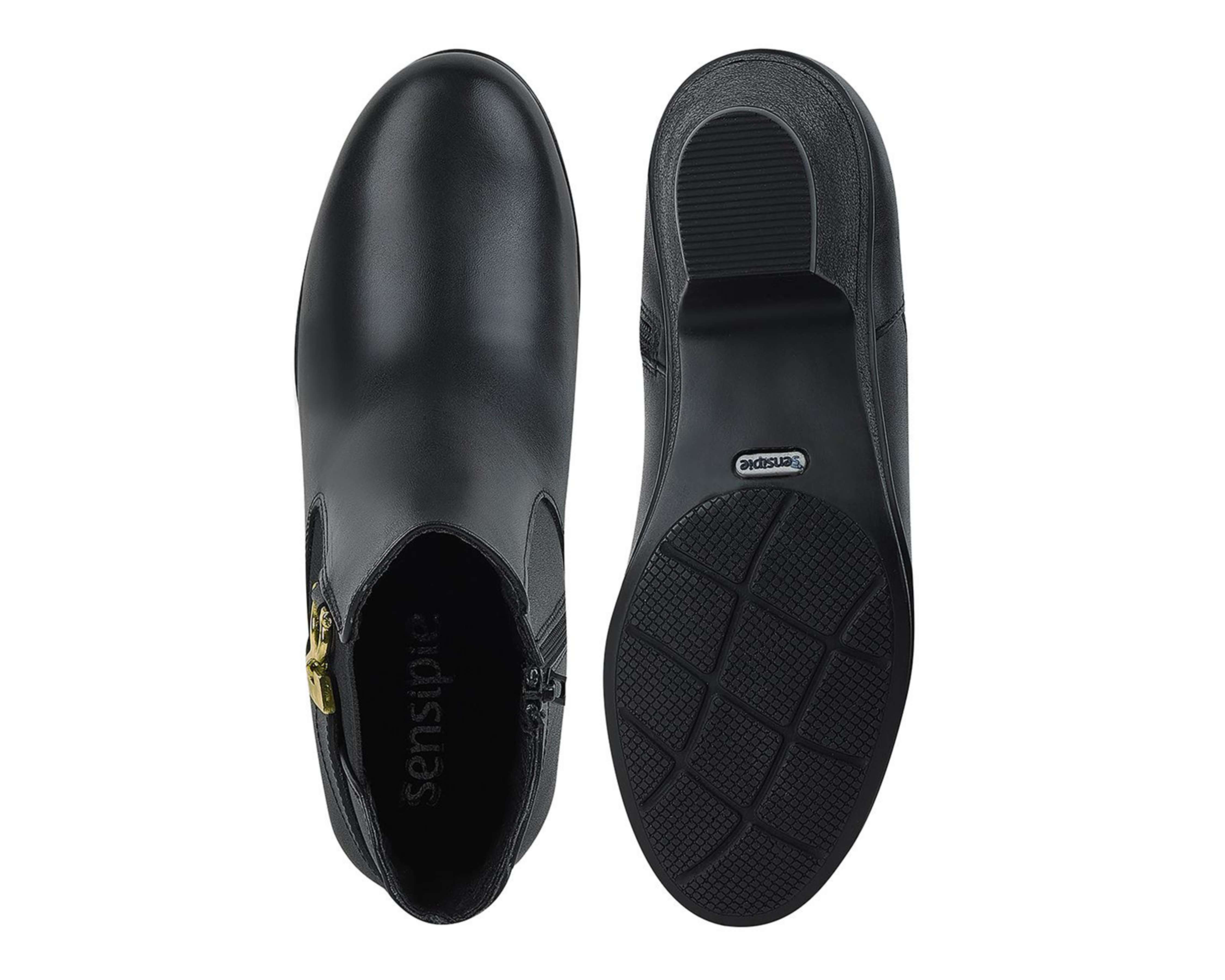 Foto 4 pulgar | Botas Confort Sensipie de Piel para Mujer