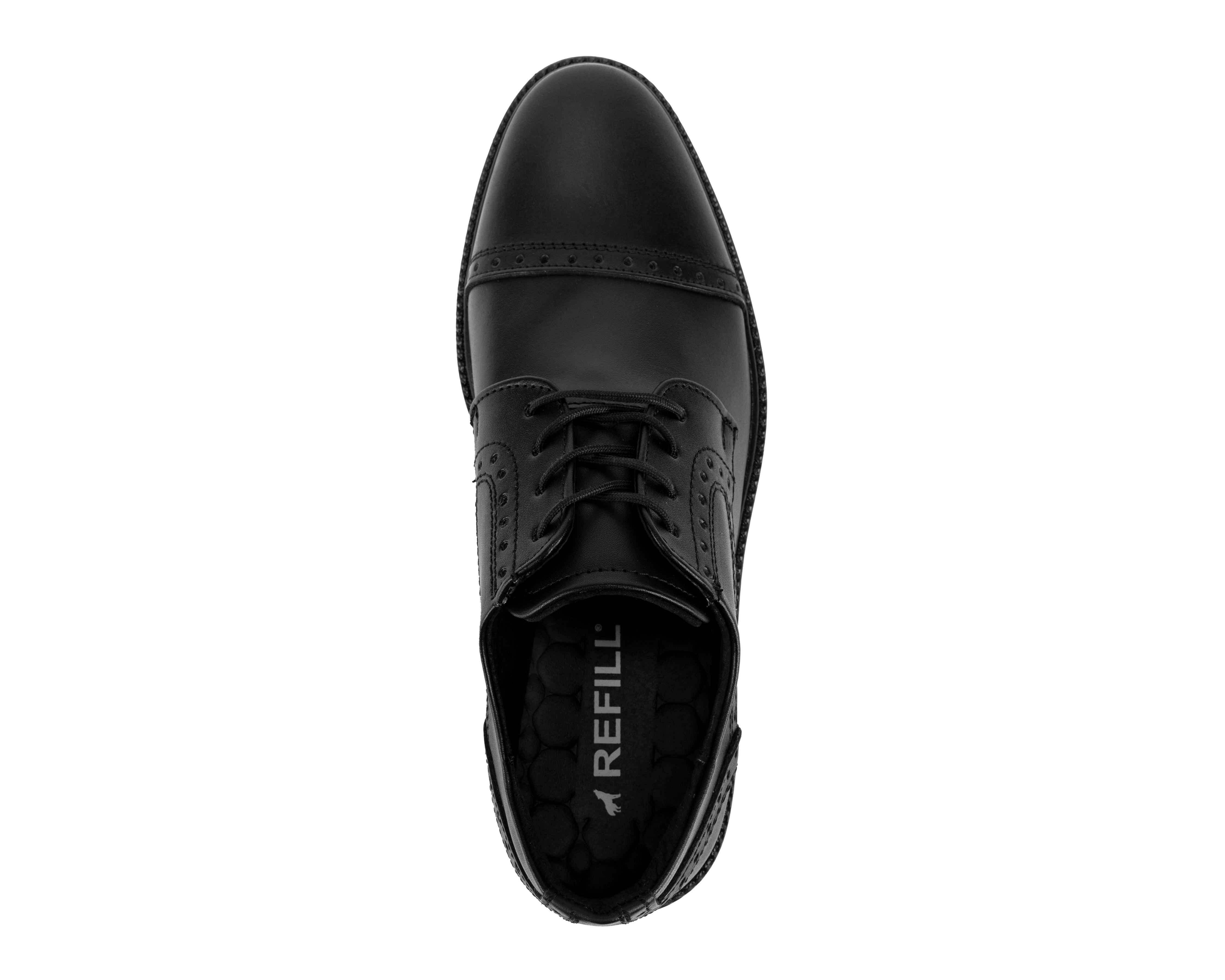 Foto 6 pulgar | Zapatos Casuales Refill de Piel para Hombre
