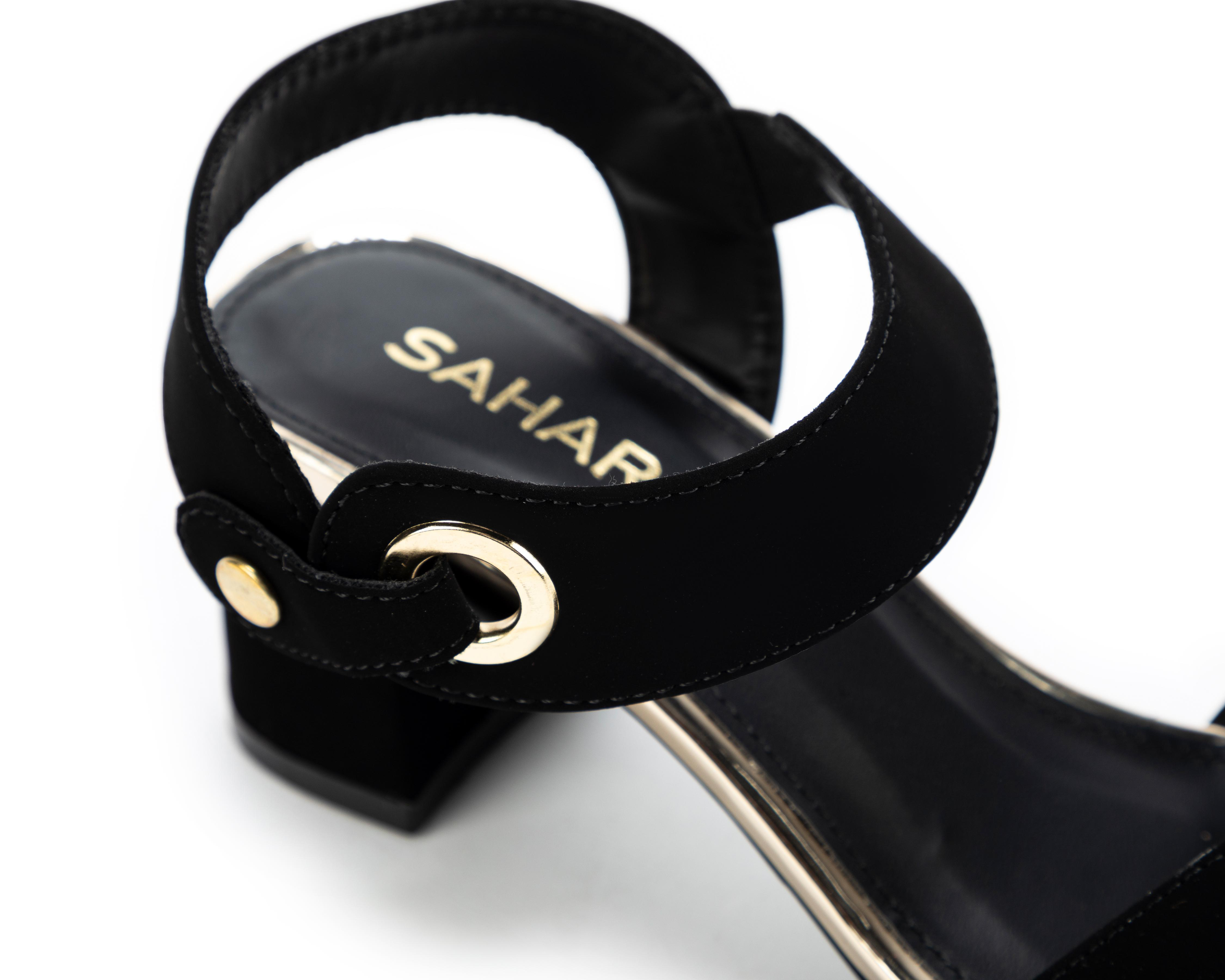 Foto 7 pulgar | Sandalias de Tacón Sahara para Mujer