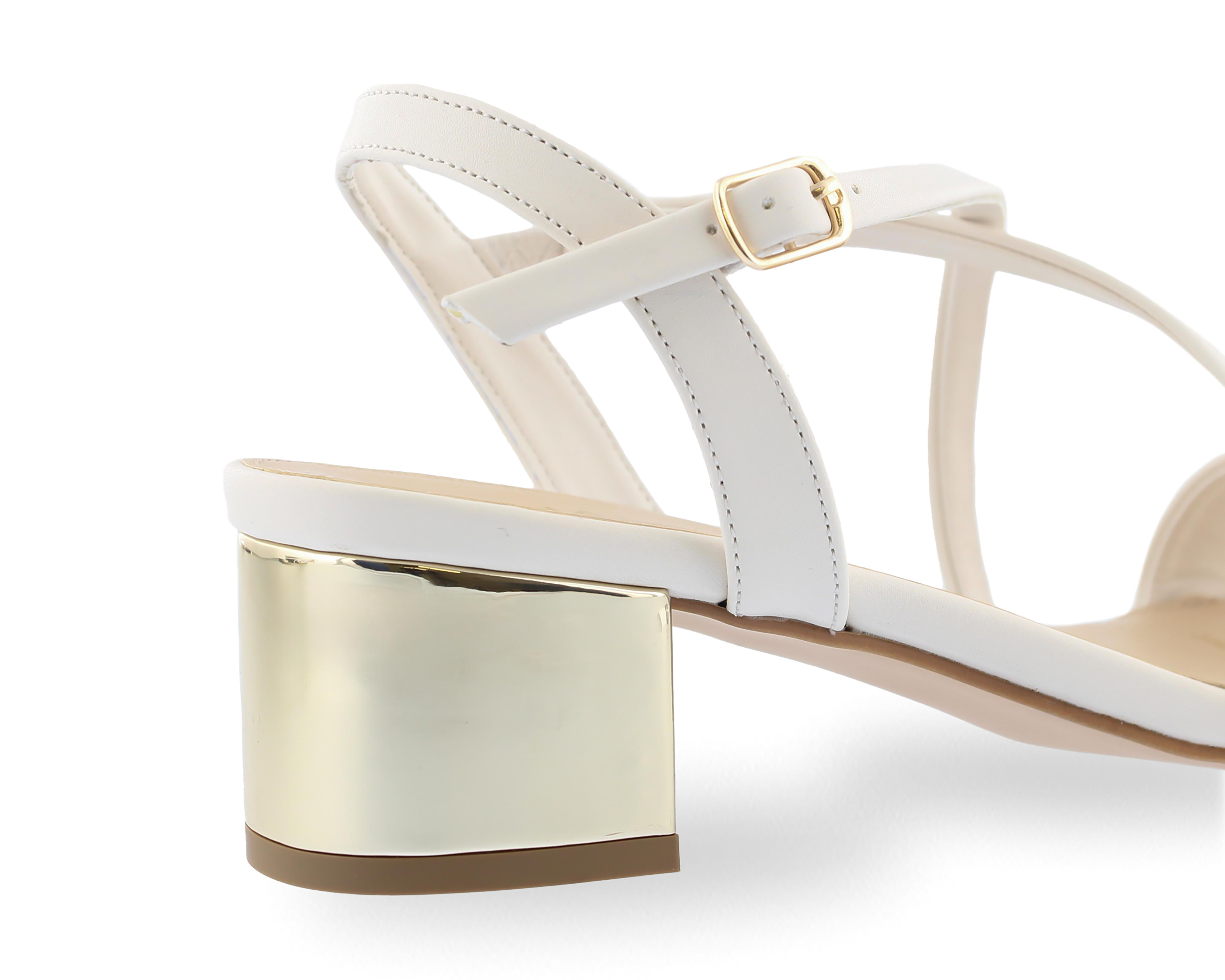 Foto 6 | Sandalias de Tacón Sahara Elsa para Mujer