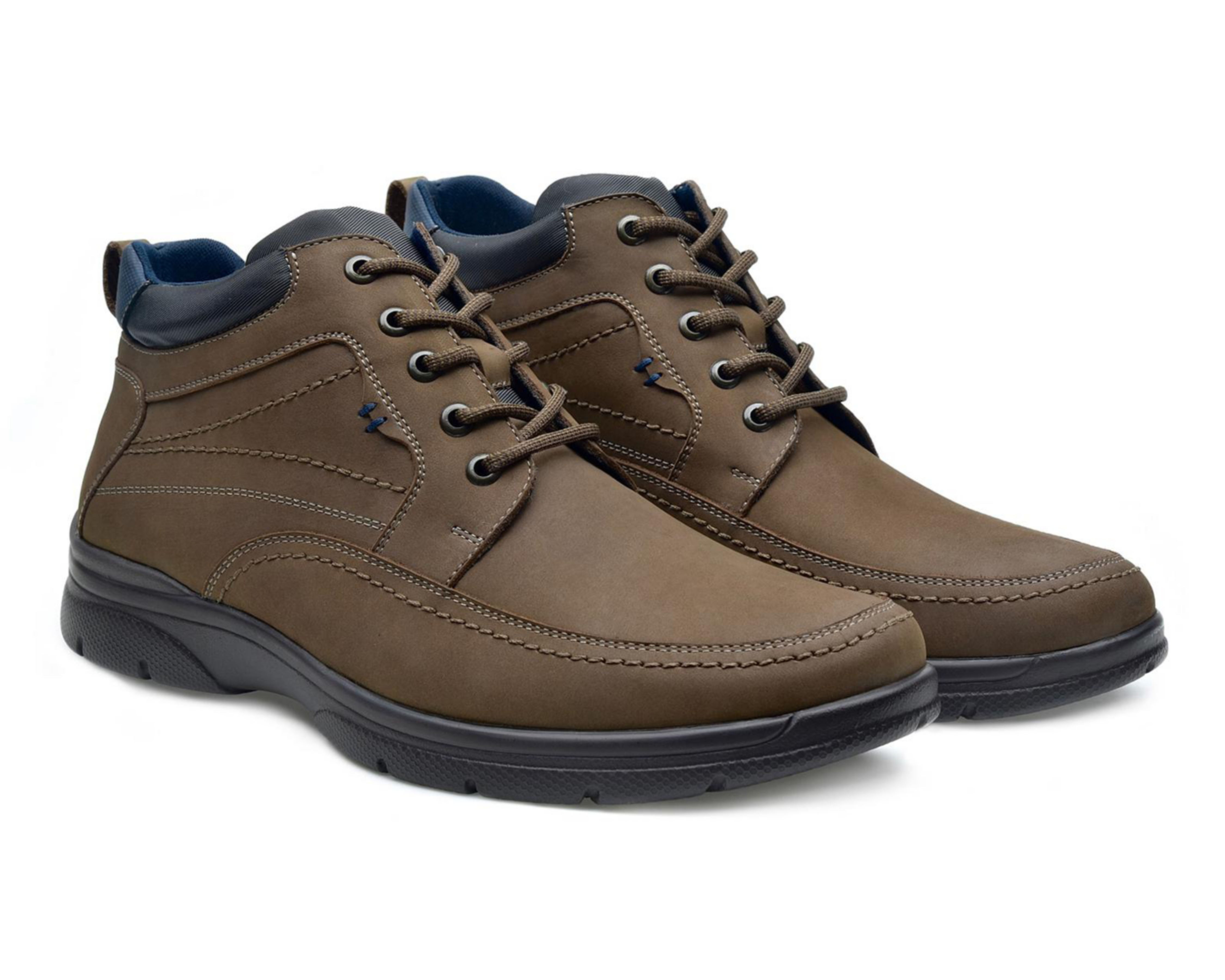 Foto 2 pulgar | Botas Confort Porto Sur de Piel para Hombre