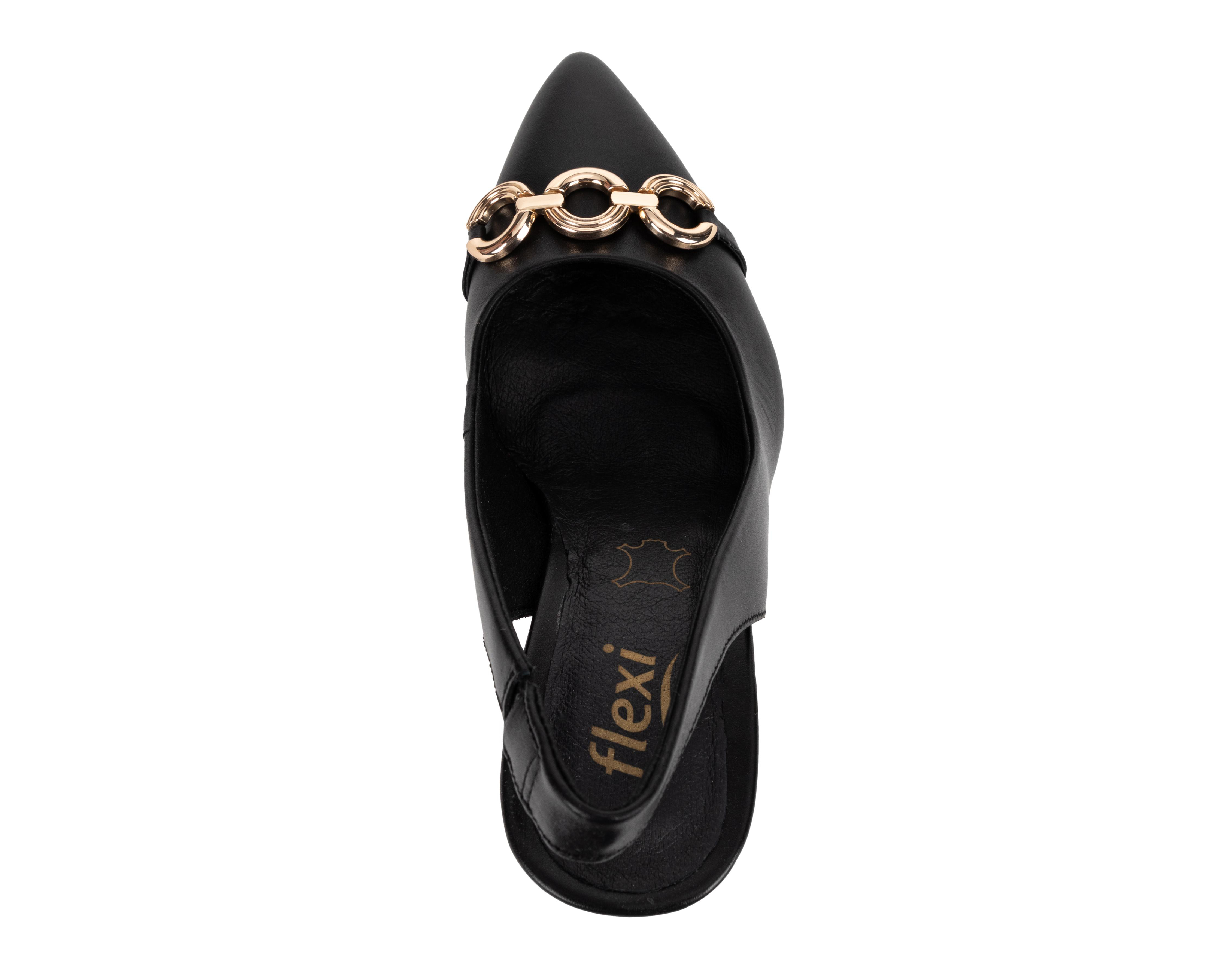 Foto 6 pulgar | Zapatillas Flexi Idris de Piel para Mujer