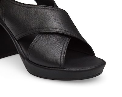 Foto 6 | Sandalias de Tacón Flexi de Piel para Mujer