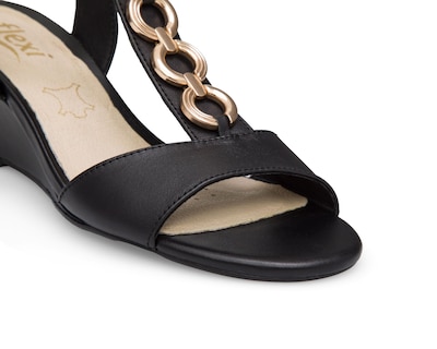 Foto 6 | Sandalias de Tacón Flexi de Piel para Mujer