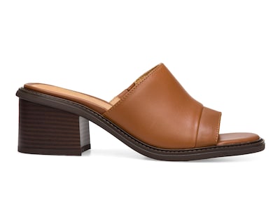 Foto 2 | Sandalias de Tacón Flexi de Piel para Mujer