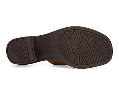 Foto 4 | Sandalias de Tacón Flexi de Piel para Mujer