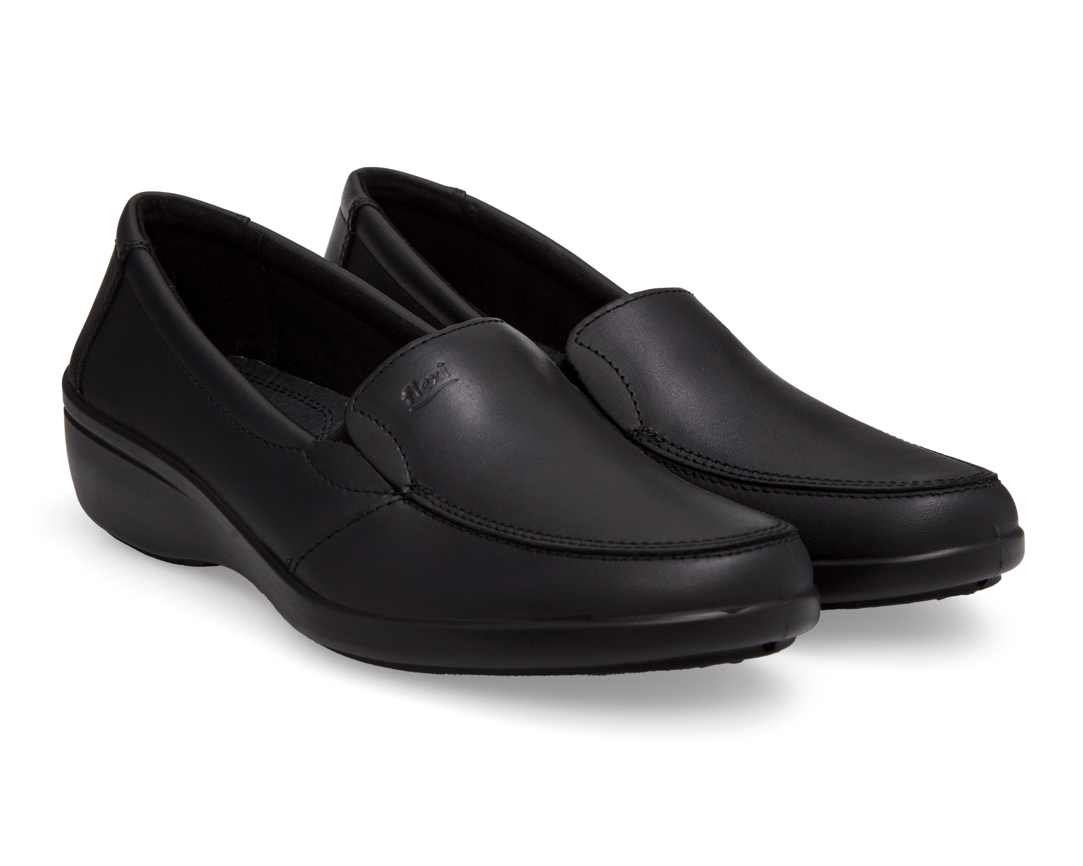Foto 2 pulgar | Zapatos Casuales Flexi de Piel para Mujer