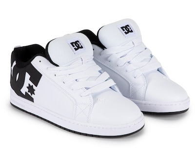 Foto 1 | Tenis para Skate DC Shoes Court Graffik de Piel para Hombre
