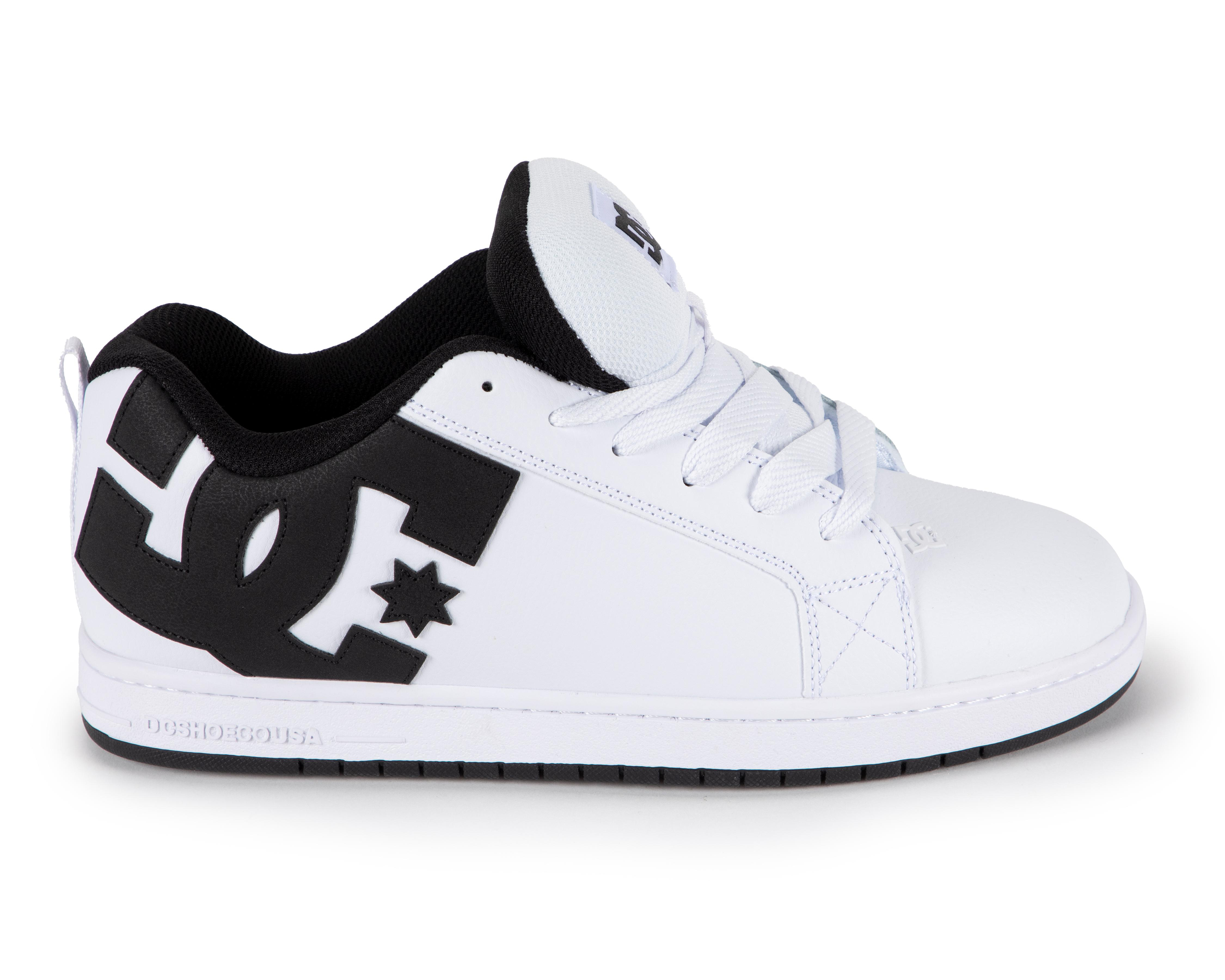 Foto 3 pulgar | Tenis para Skate DC Shoes Court Graffik de Piel para Hombre