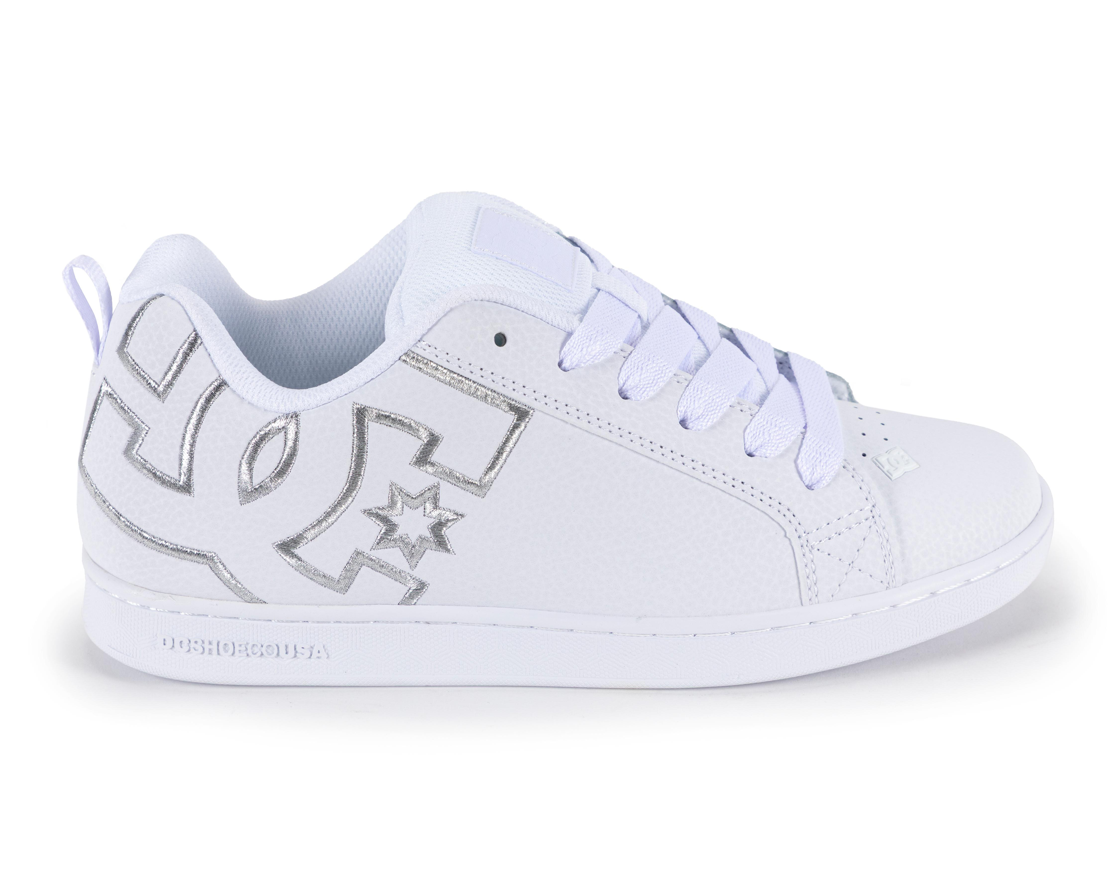 Foto 3 pulgar | Tenis para Skate DC Shoes Court Graffik de Piel Juveniles