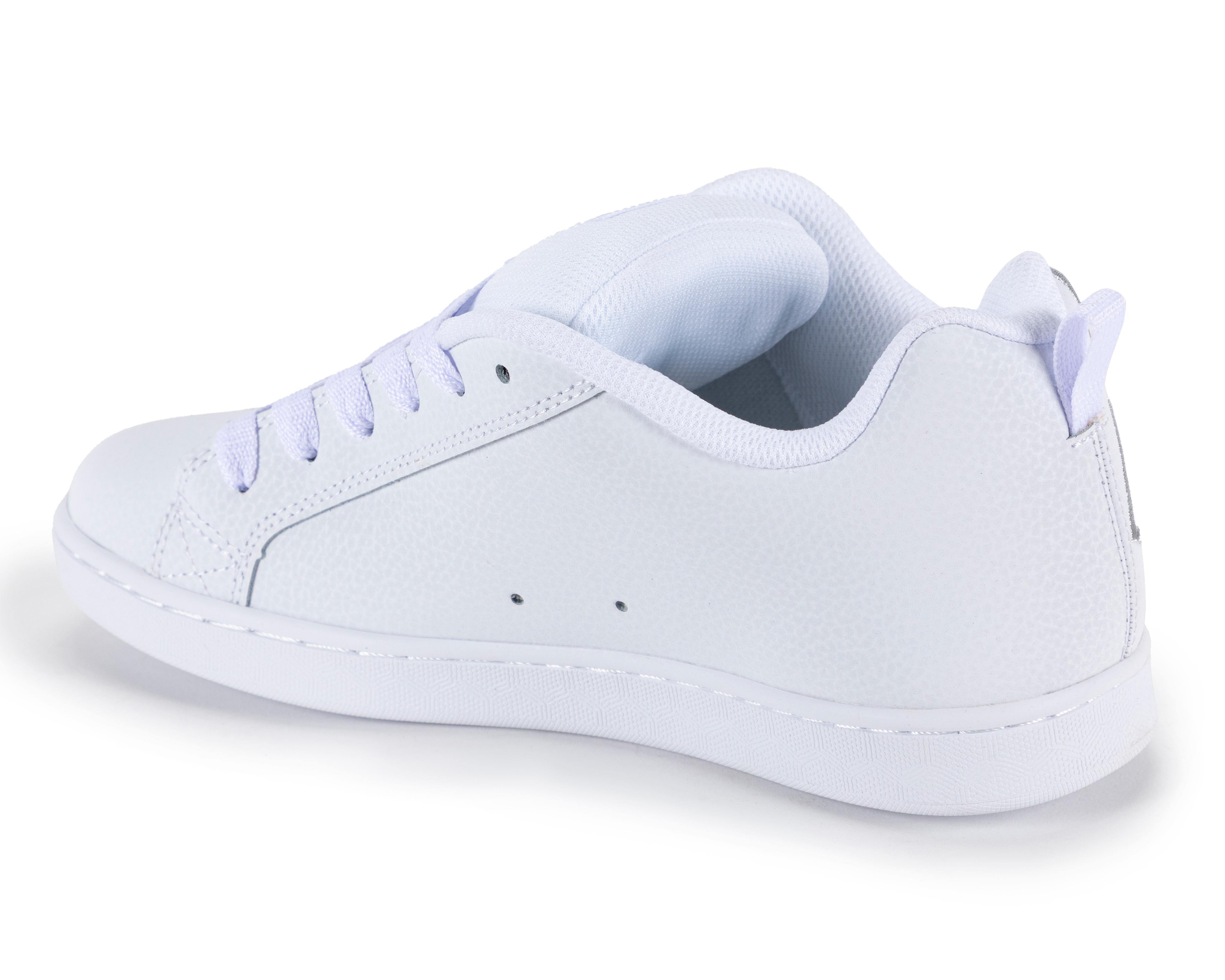 Foto 4 pulgar | Tenis para Skate DC Shoes Court Graffik de Piel Juveniles