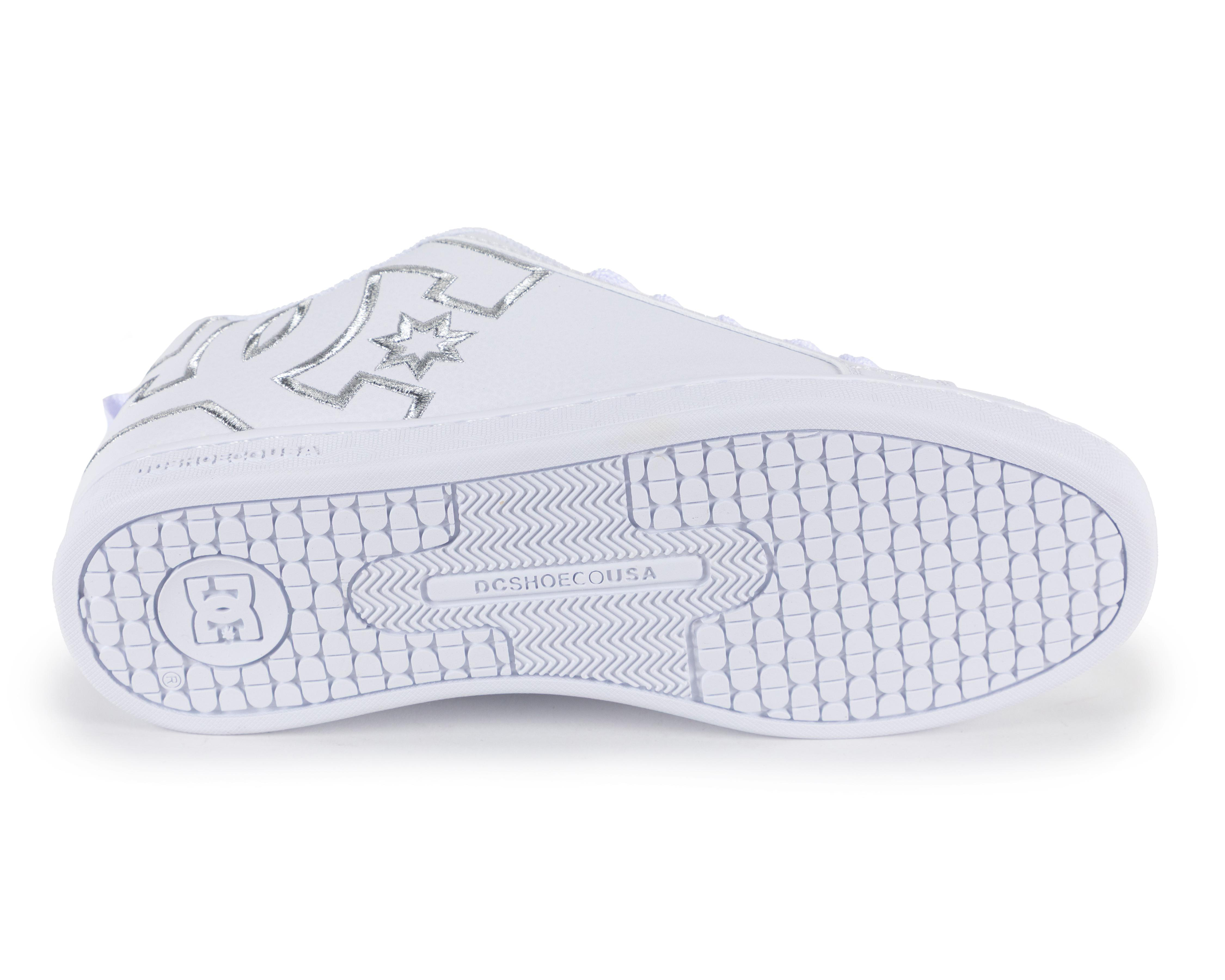 Foto 4 | Tenis para Skate DC Shoes Court Graffik de Piel Juveniles