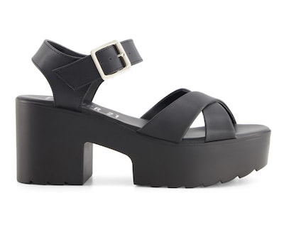 Foto 4 | Sandalias de Tacón Forever 21 para Mujer