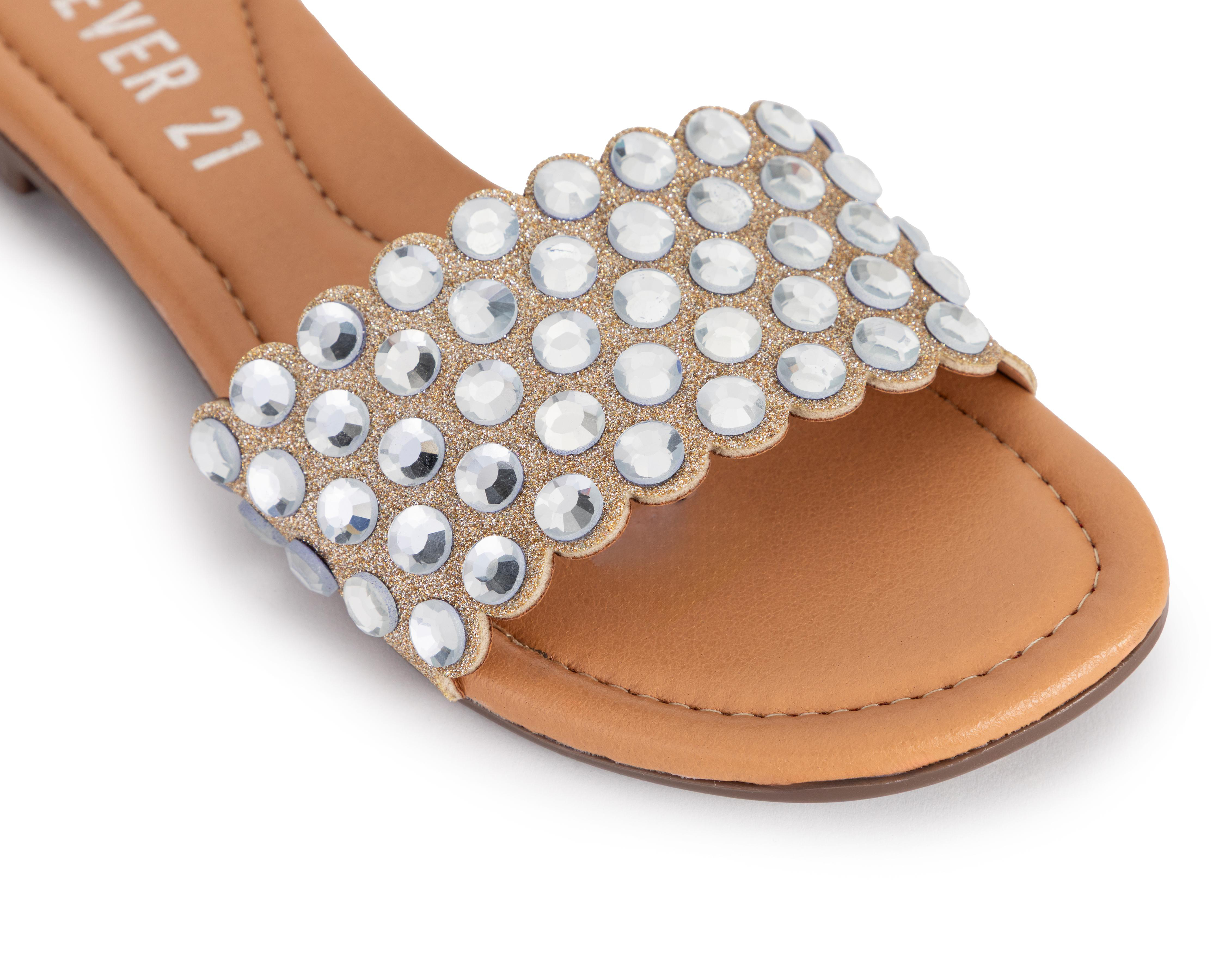 Foto 7 pulgar | Sandalias Casuales Forever 21 para Mujer