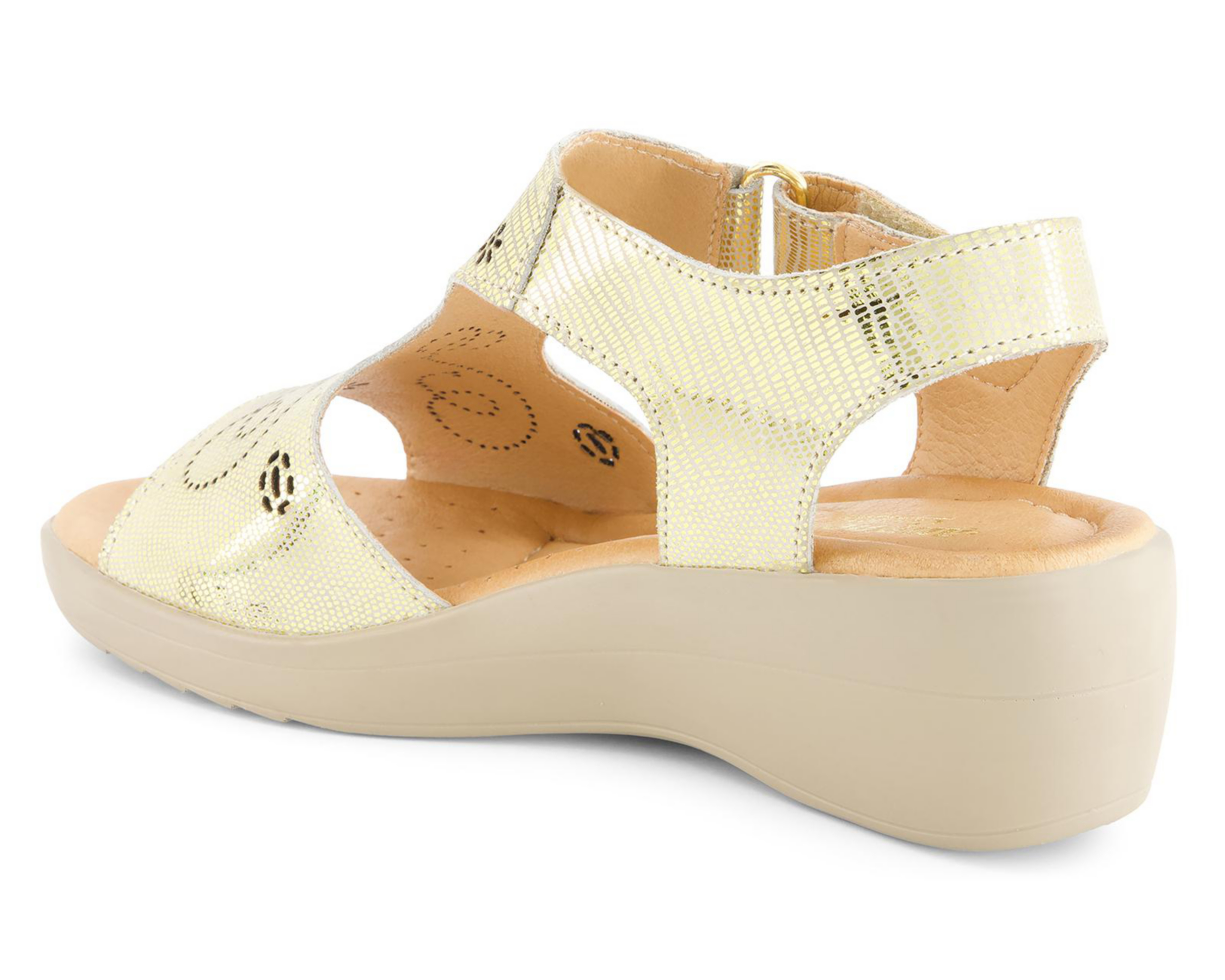 Foto 6 pulgar | Sandalias Confort Andrea de Piel para Mujer