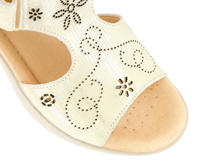 Foto 6 | Sandalias Confort Andrea de Piel para Mujer