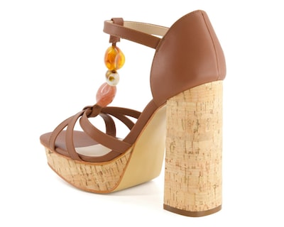Foto 5 | Sandalias de Tacón Andrea para Mujer