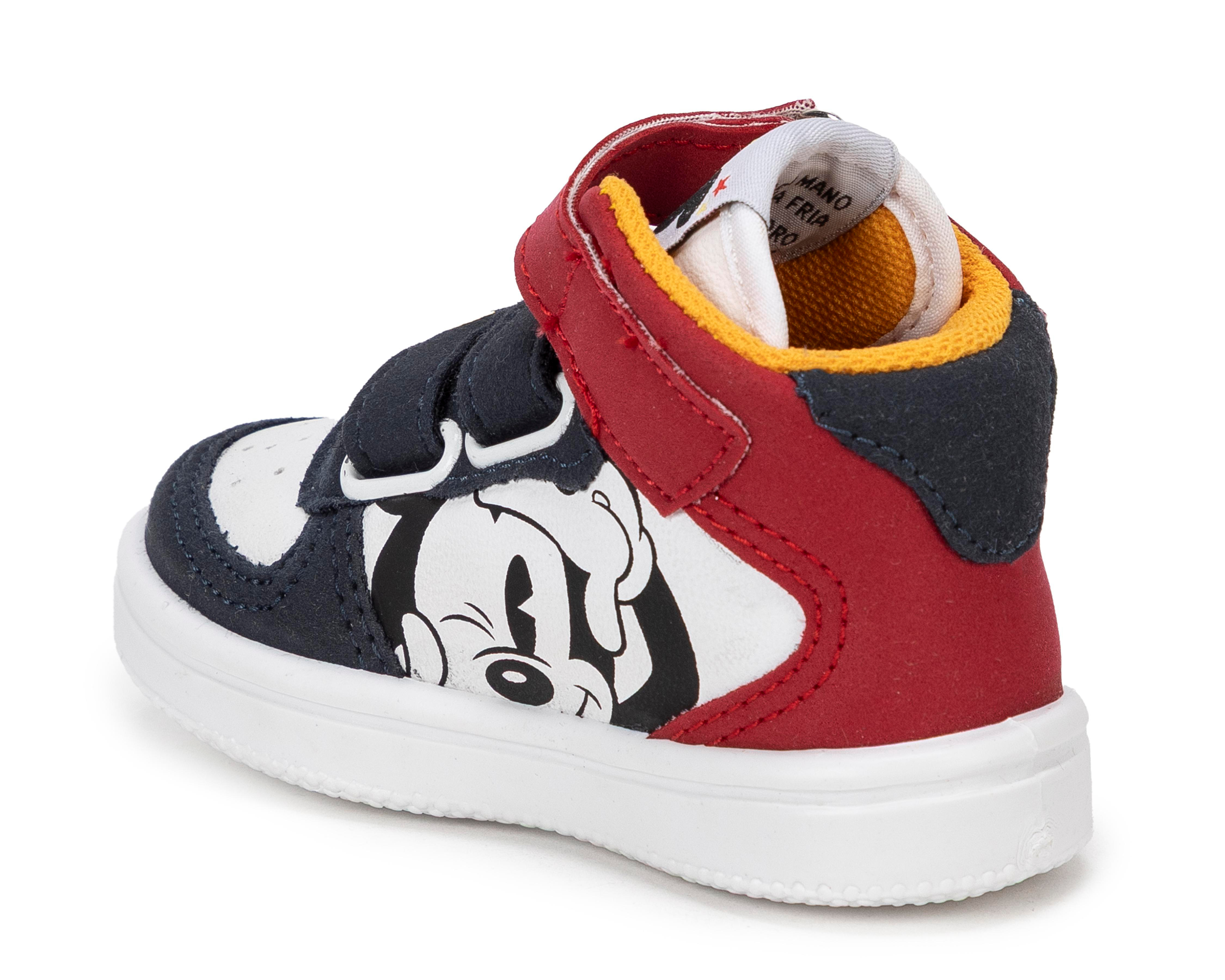 Foto 4 pulgar | Tenis Disney Mickey Mouse para Bebé Niño