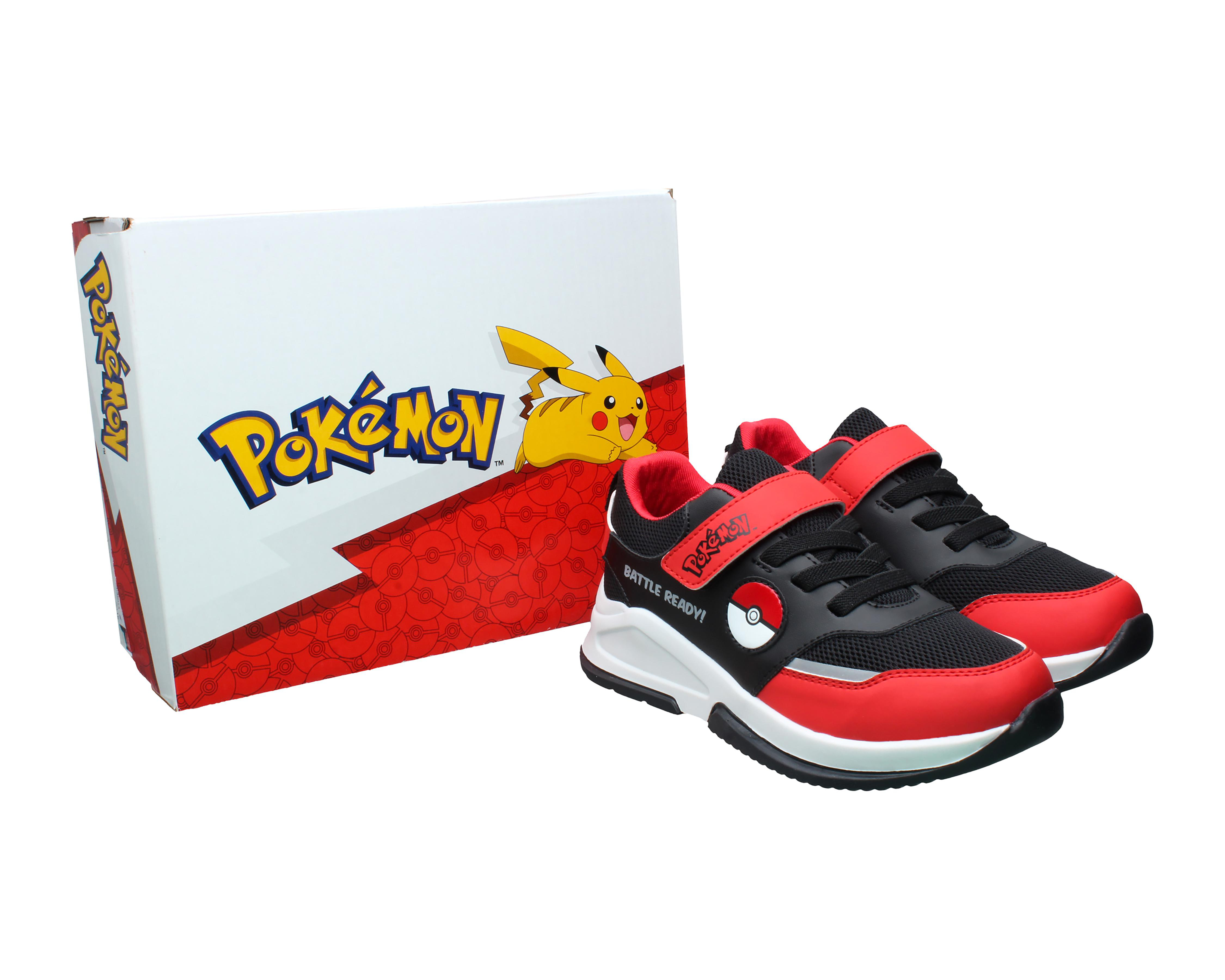 Foto 9 pulgar | Tenis Casuales Pokémon para Niño