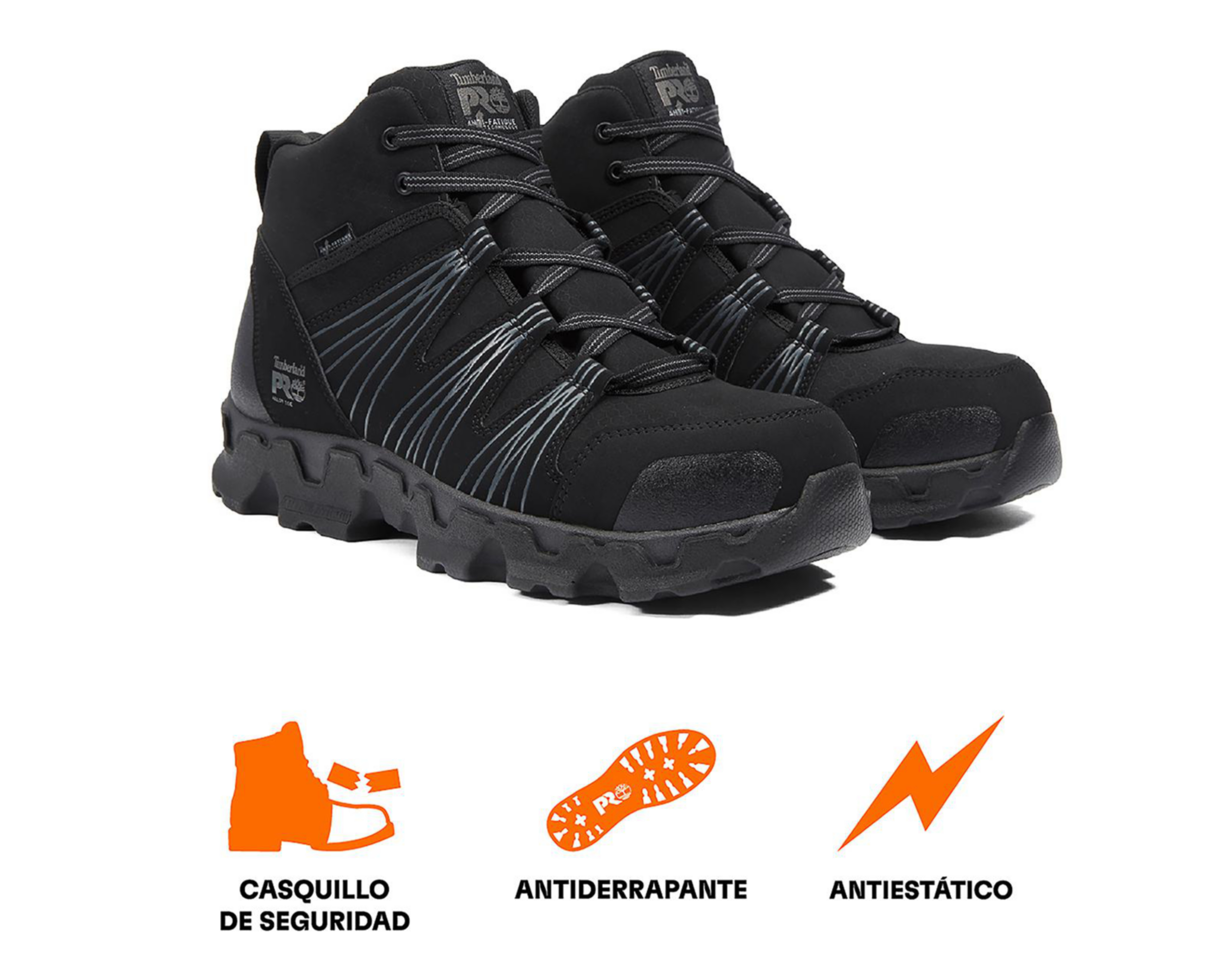 Foto 7 pulgar | Bota de Trabajo Timberland Powertrain para Hombre Certificada
