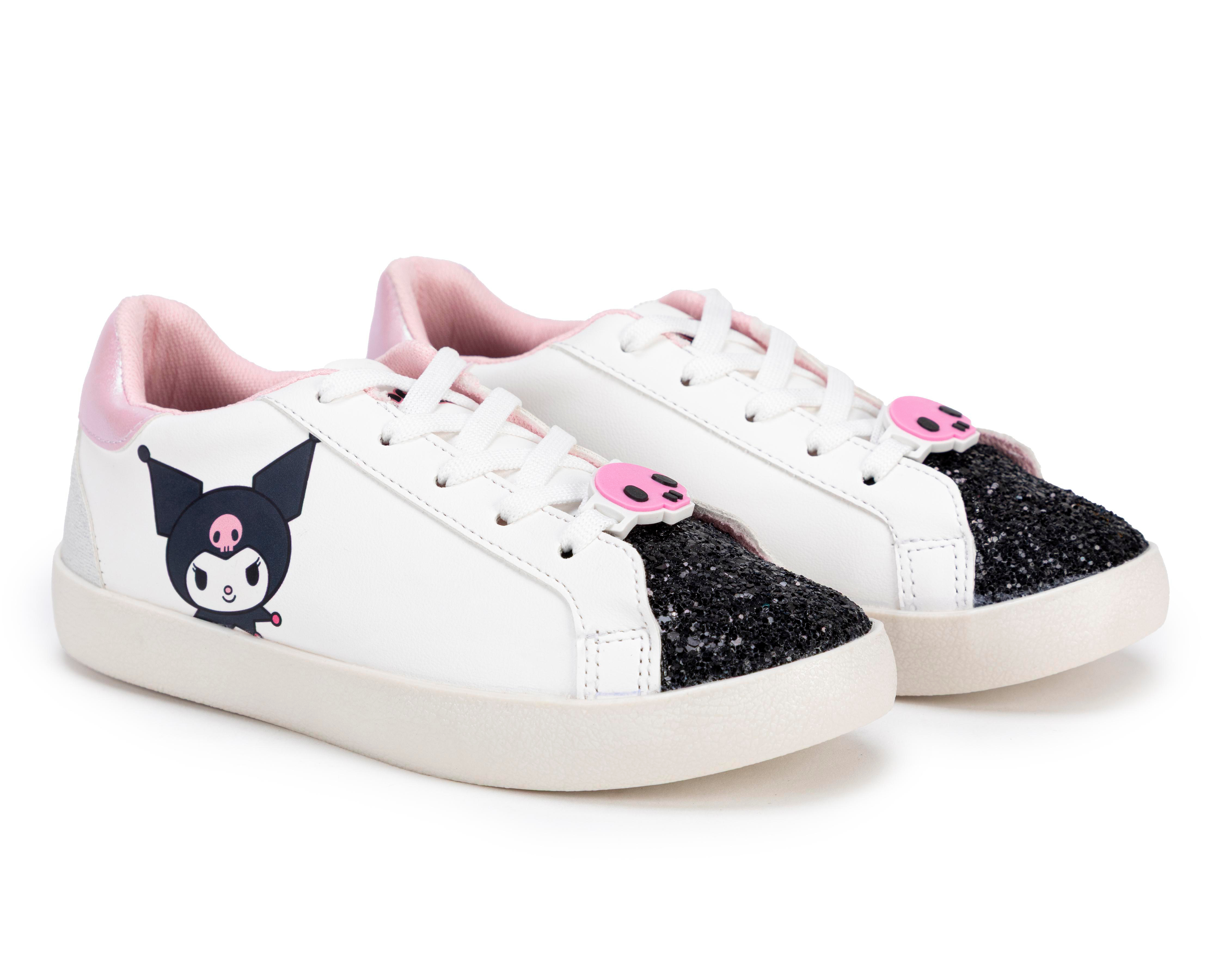 Tenis Casuales Hello Kitty Kumori para Niña