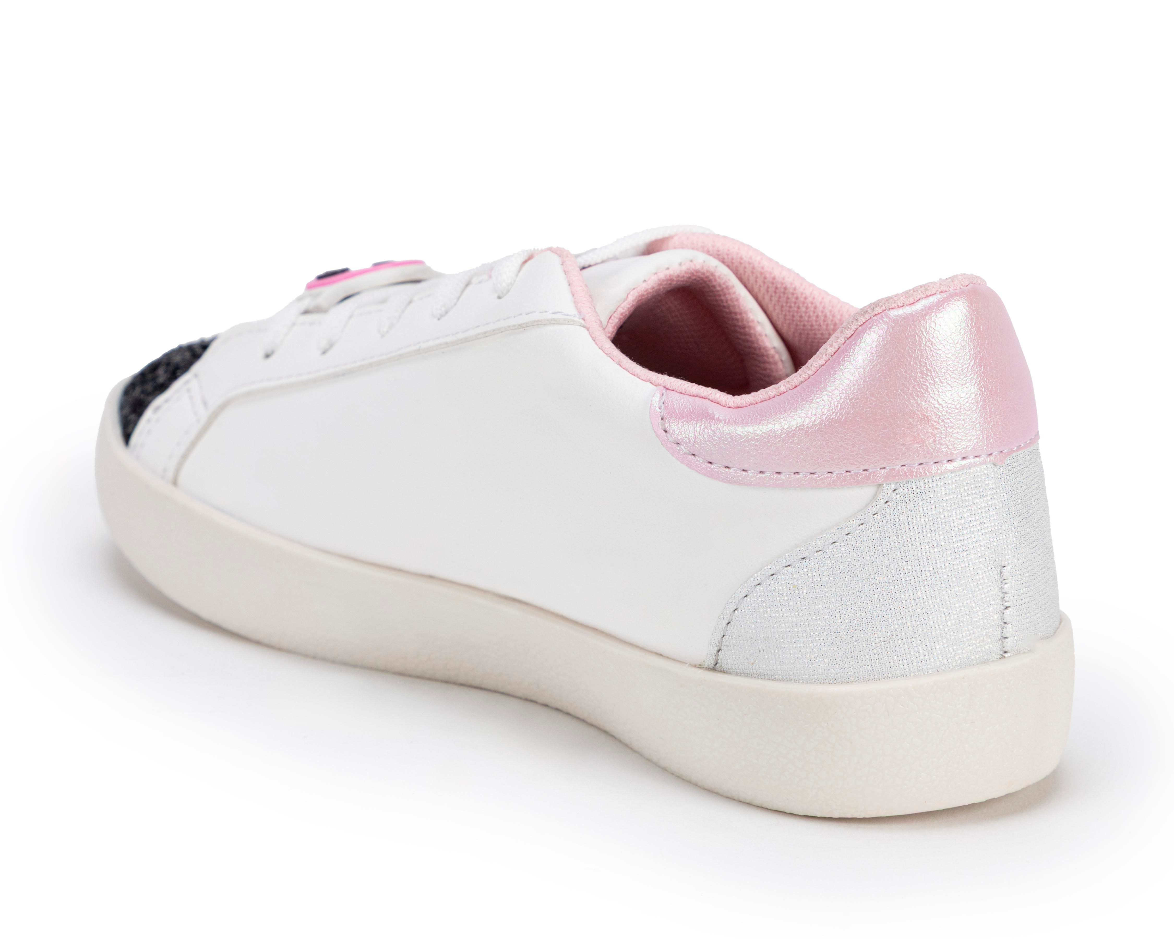 Foto 4 pulgar | Tenis Casuales Hello Kitty Kumori para Niña