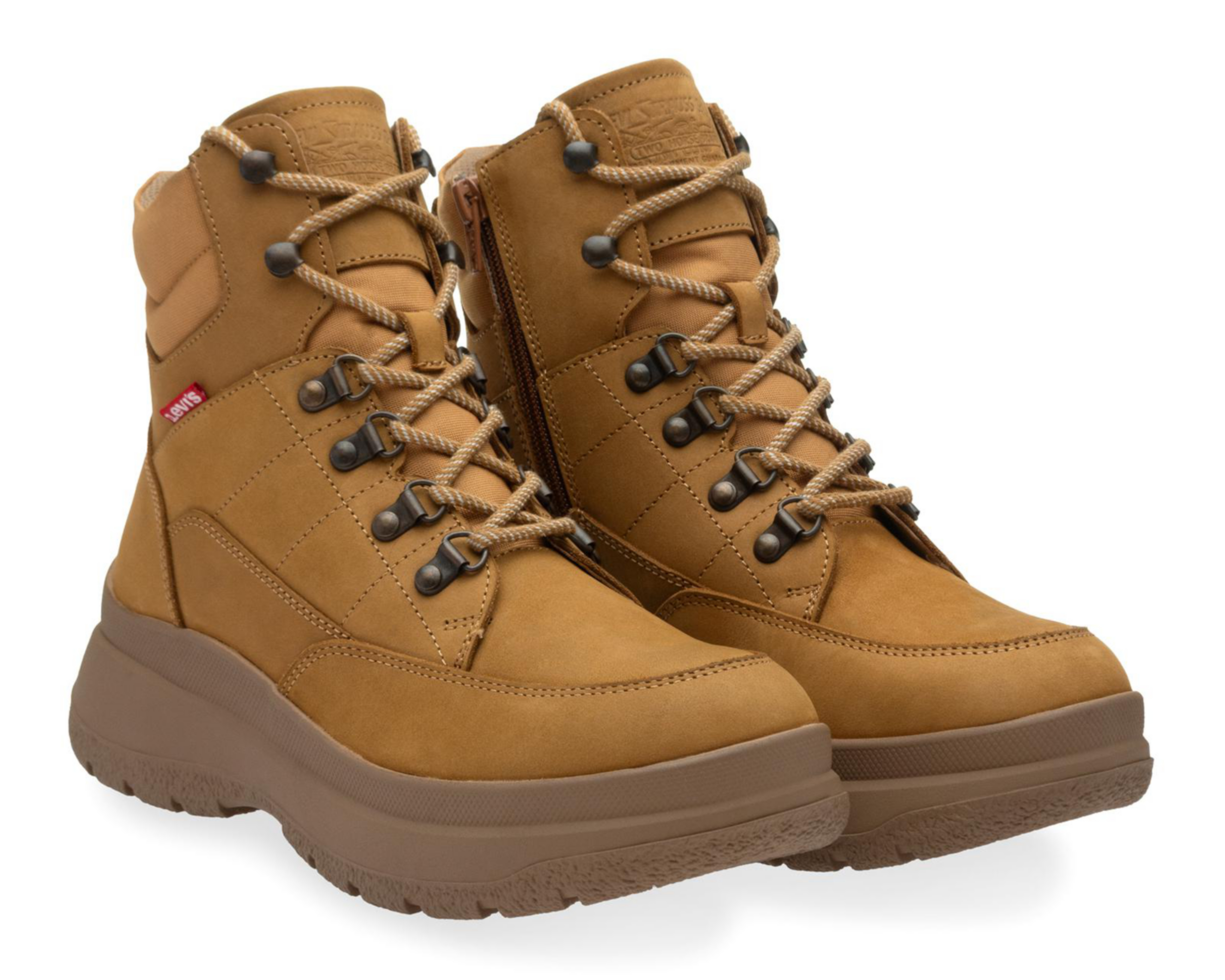 Foto 2 pulgar | Botas Urbanas Levi's Clarisa de Piel para Mujer