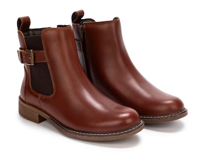 Foto 1 | Botas Vaqueras Dockers Melanie de Piel para Mujer