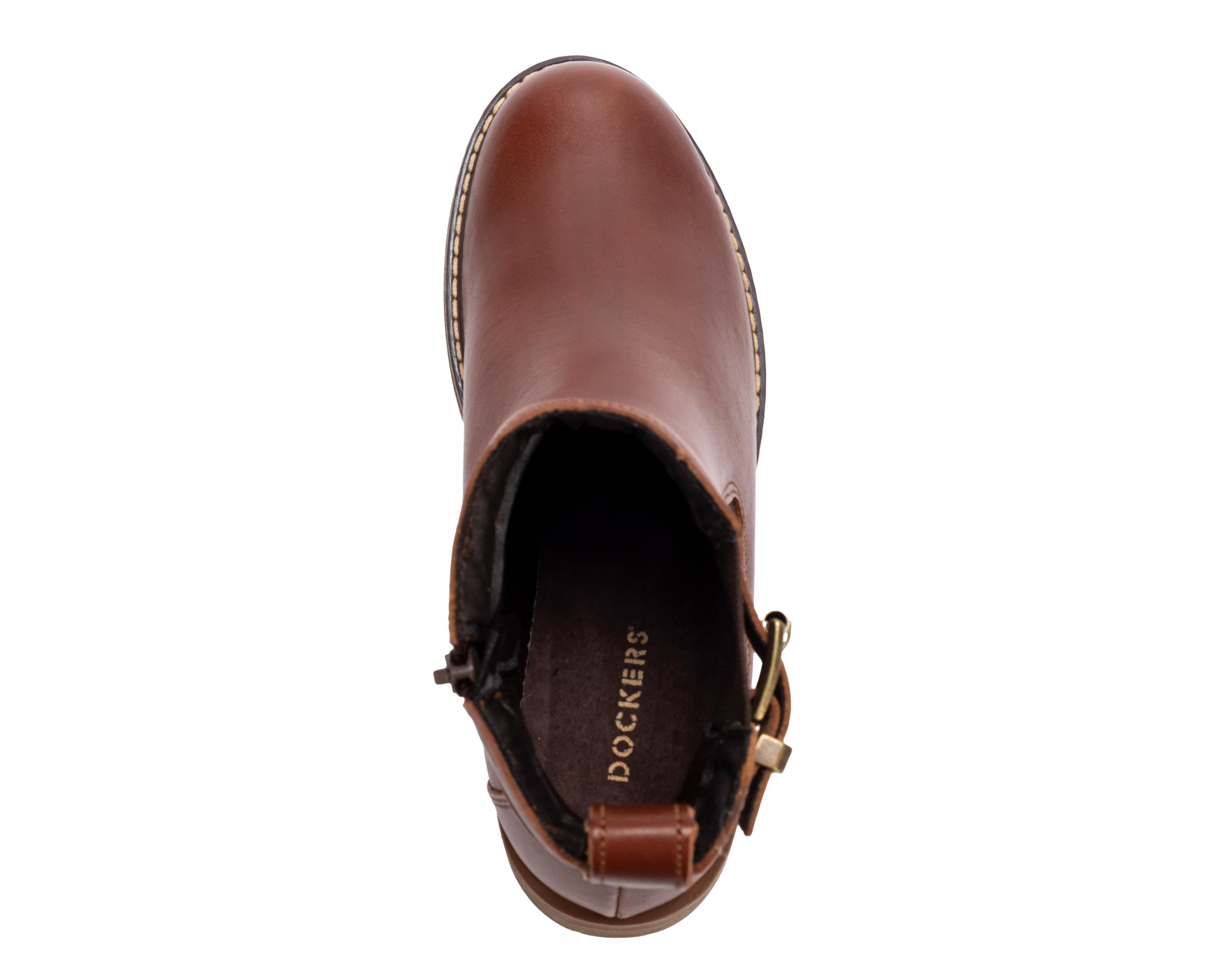 Foto 5 | Botas Vaqueras Dockers Melanie de Piel para Mujer