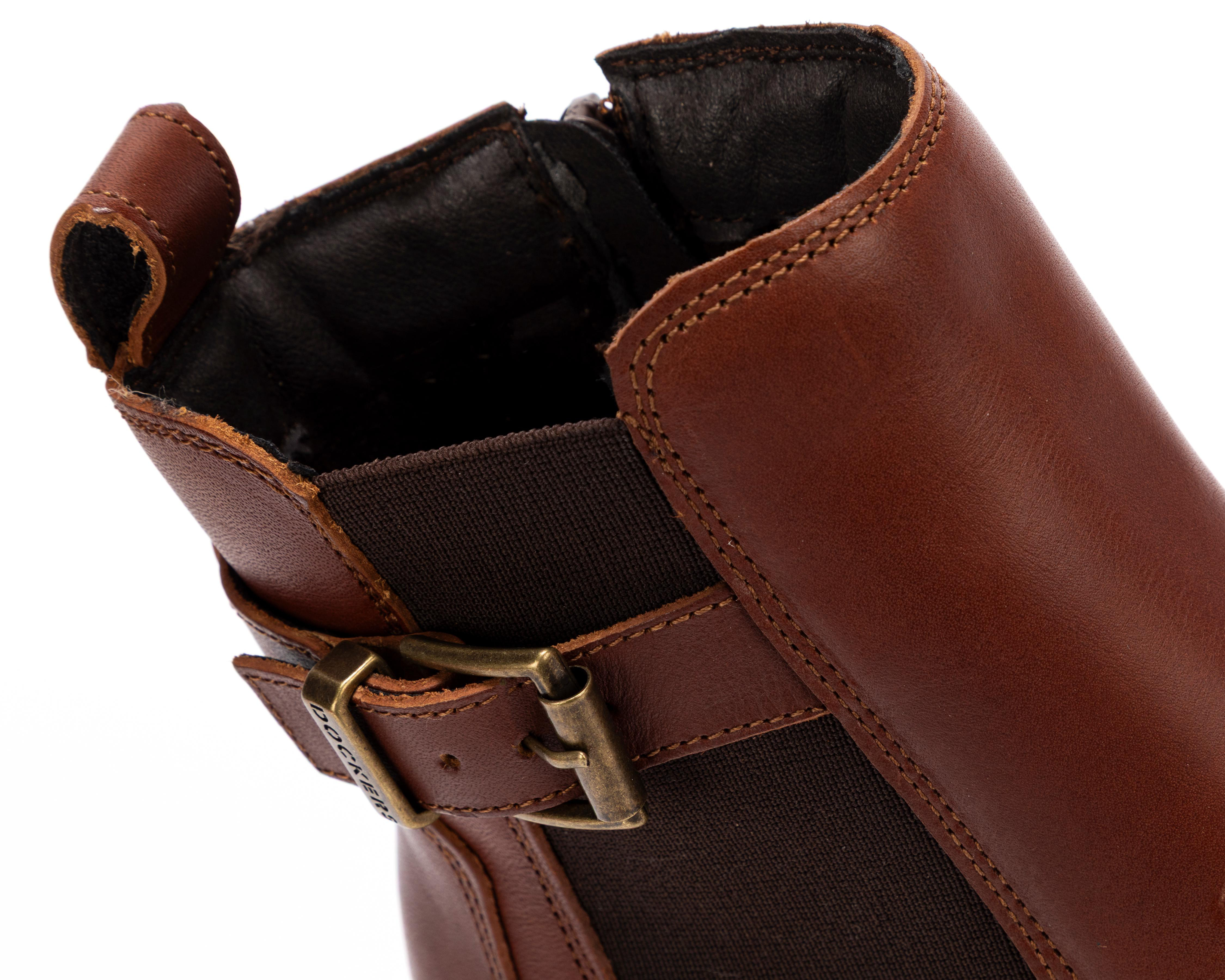 Foto 7 pulgar | Botas Vaqueras Dockers Melanie de Piel para Mujer