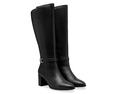 Foto 1 | Botas Confort Dockers Charlotte de Piel para Mujer