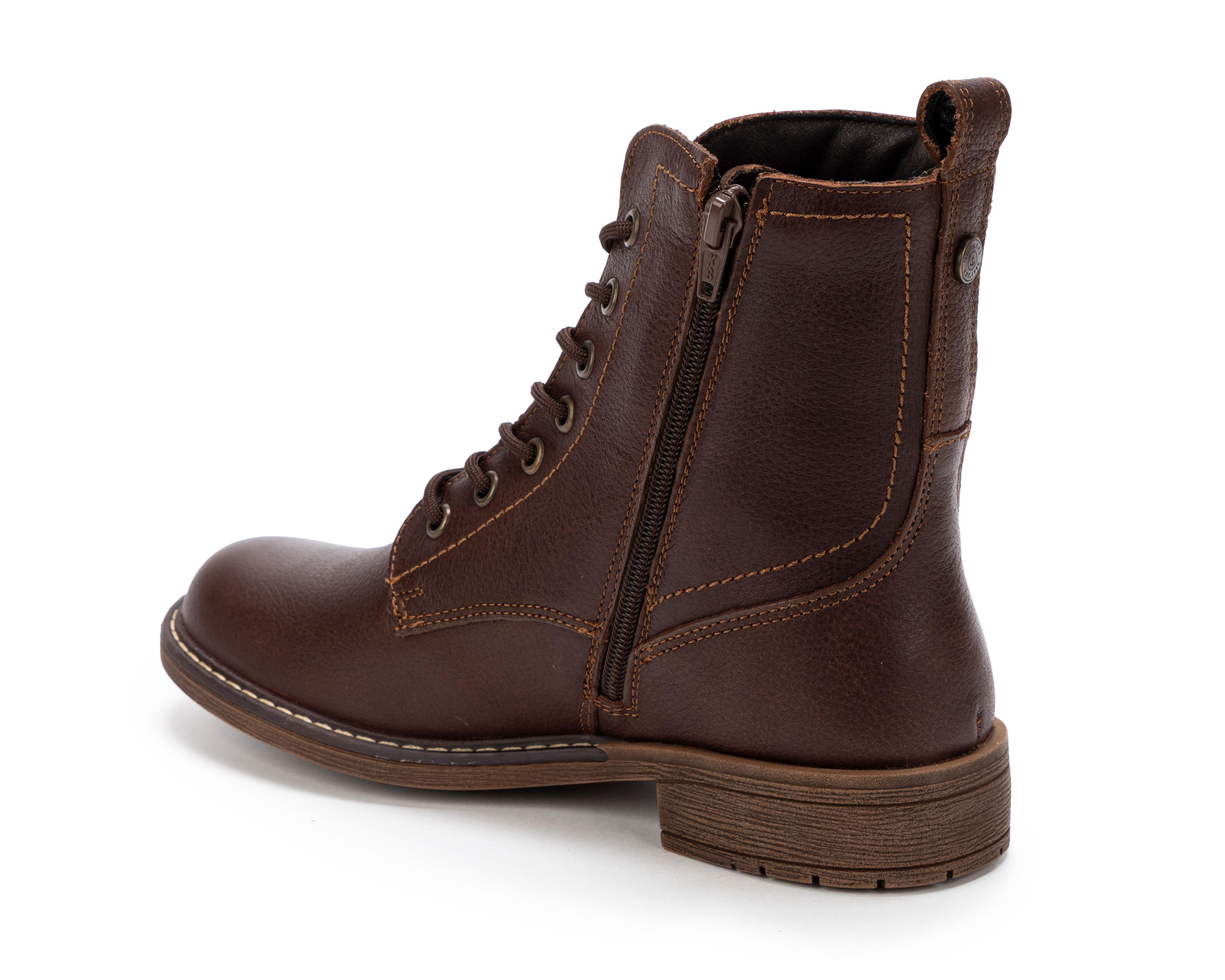 Foto 4 pulgar | Botas Urbanas Dockers Melanie de Piel para Mujer