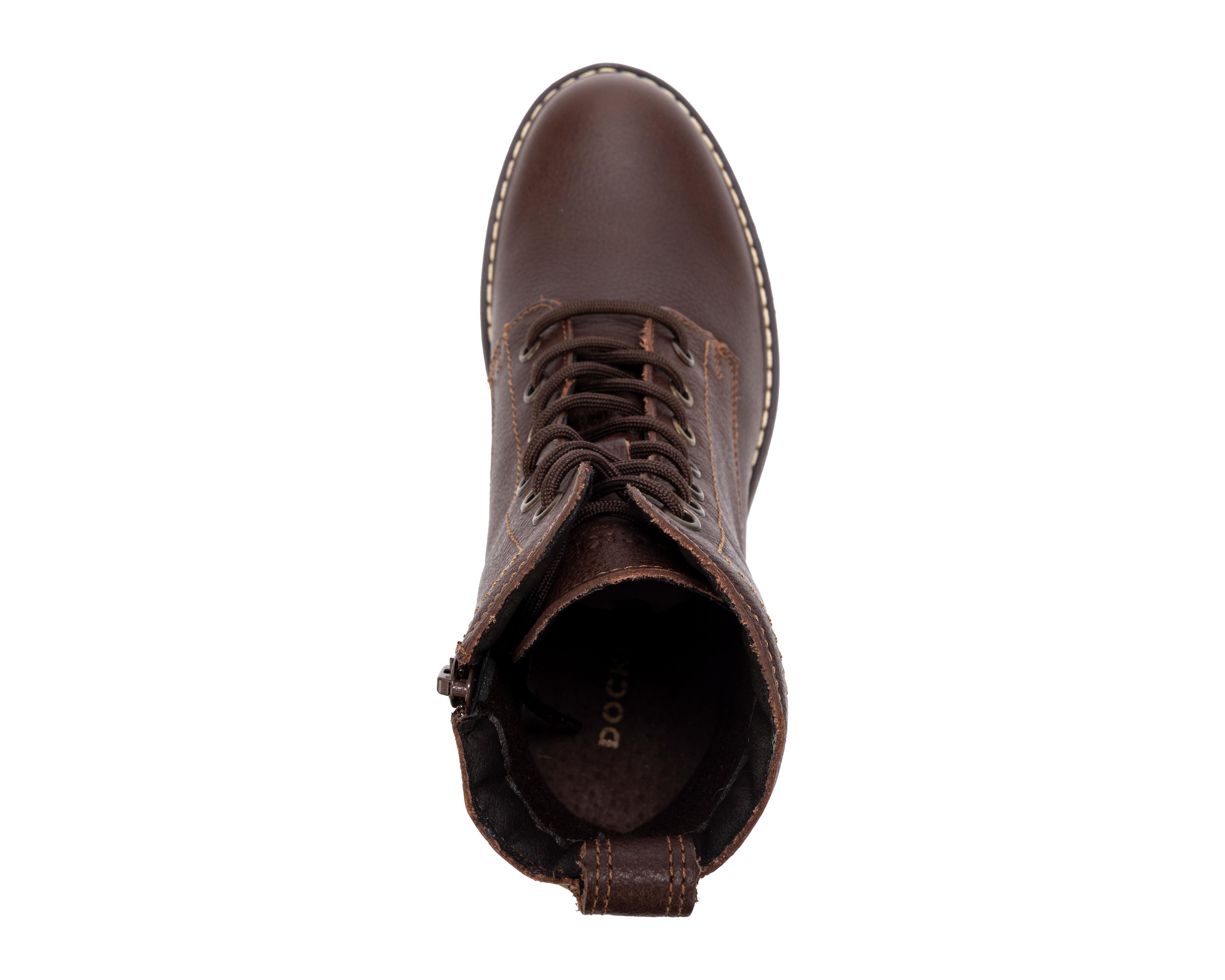 Foto 6 pulgar | Botas Urbanas Dockers Melanie de Piel para Mujer