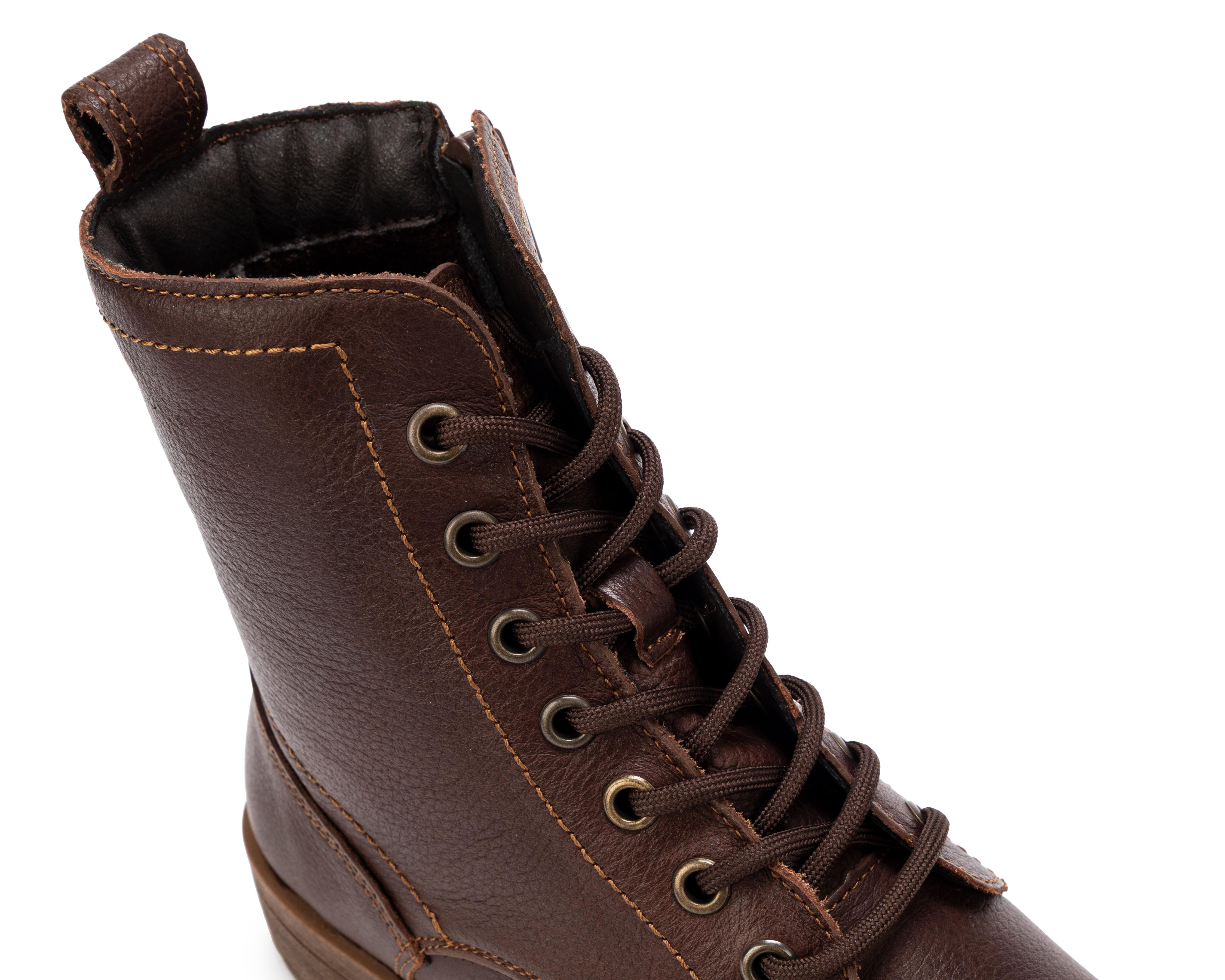 Foto 7 pulgar | Botas Urbanas Dockers Melanie de Piel para Mujer