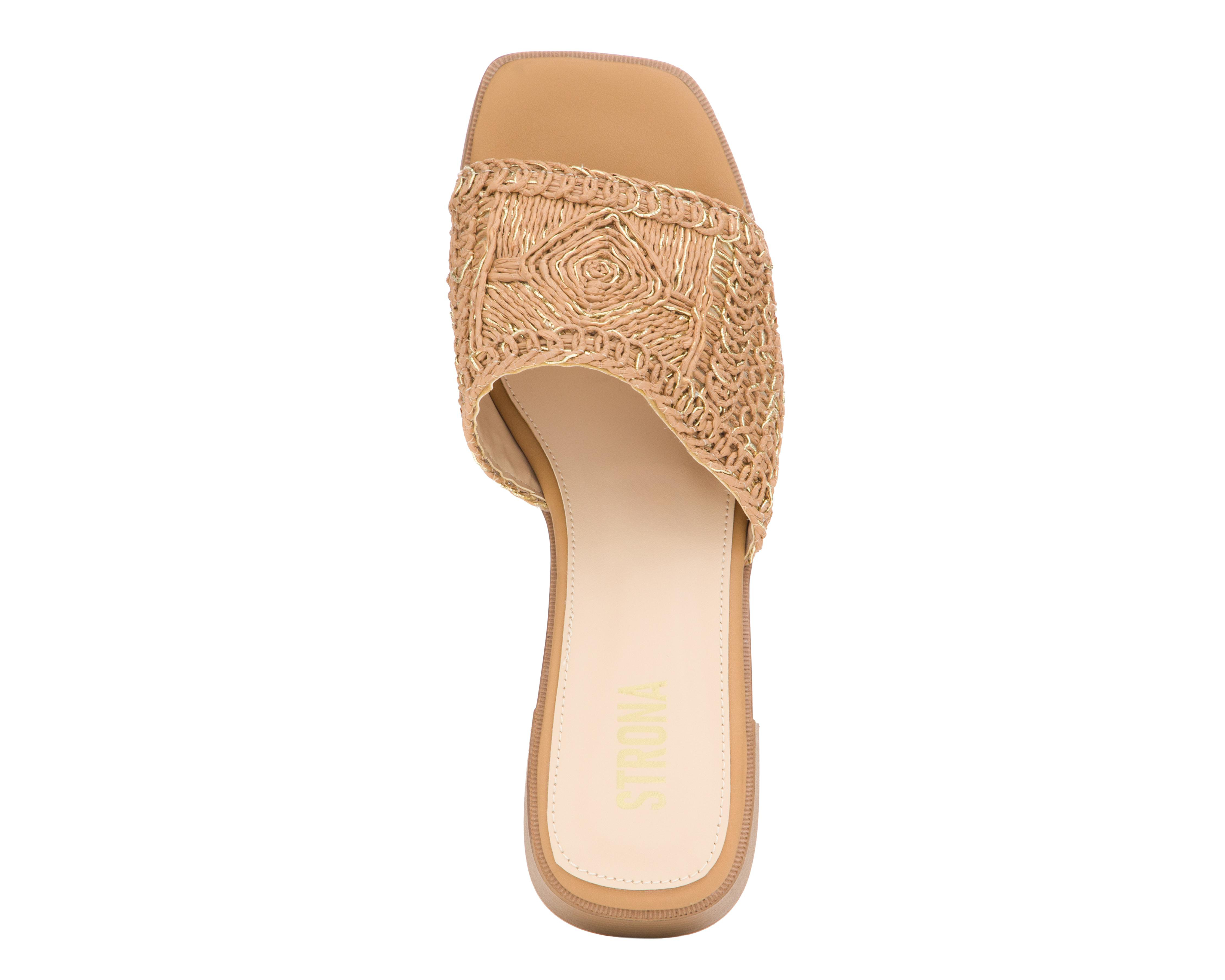 Foto 6 pulgar | Sandalias de Tacón Strona para Mujer