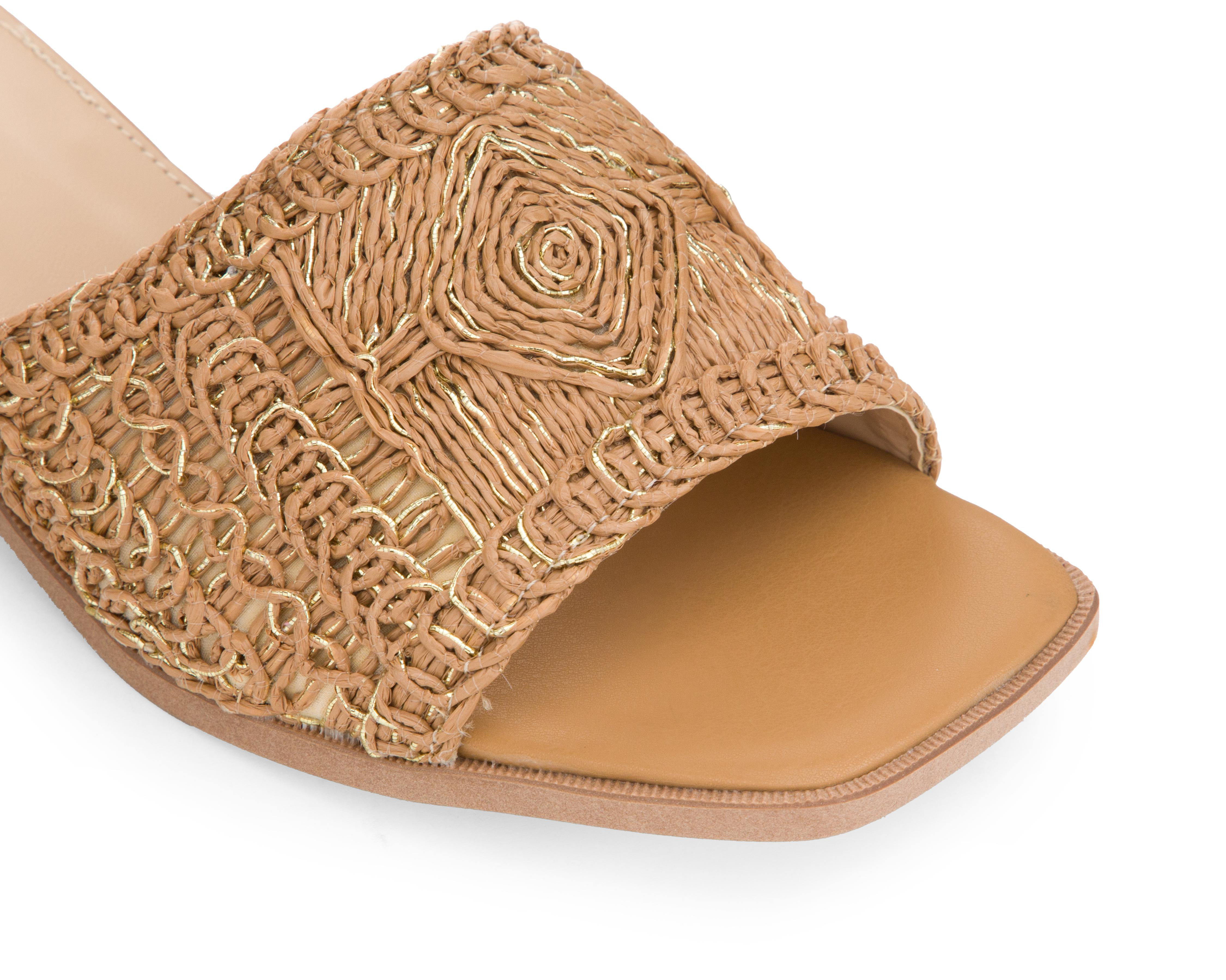 Foto 7 pulgar | Sandalias de Tacón Strona para Mujer