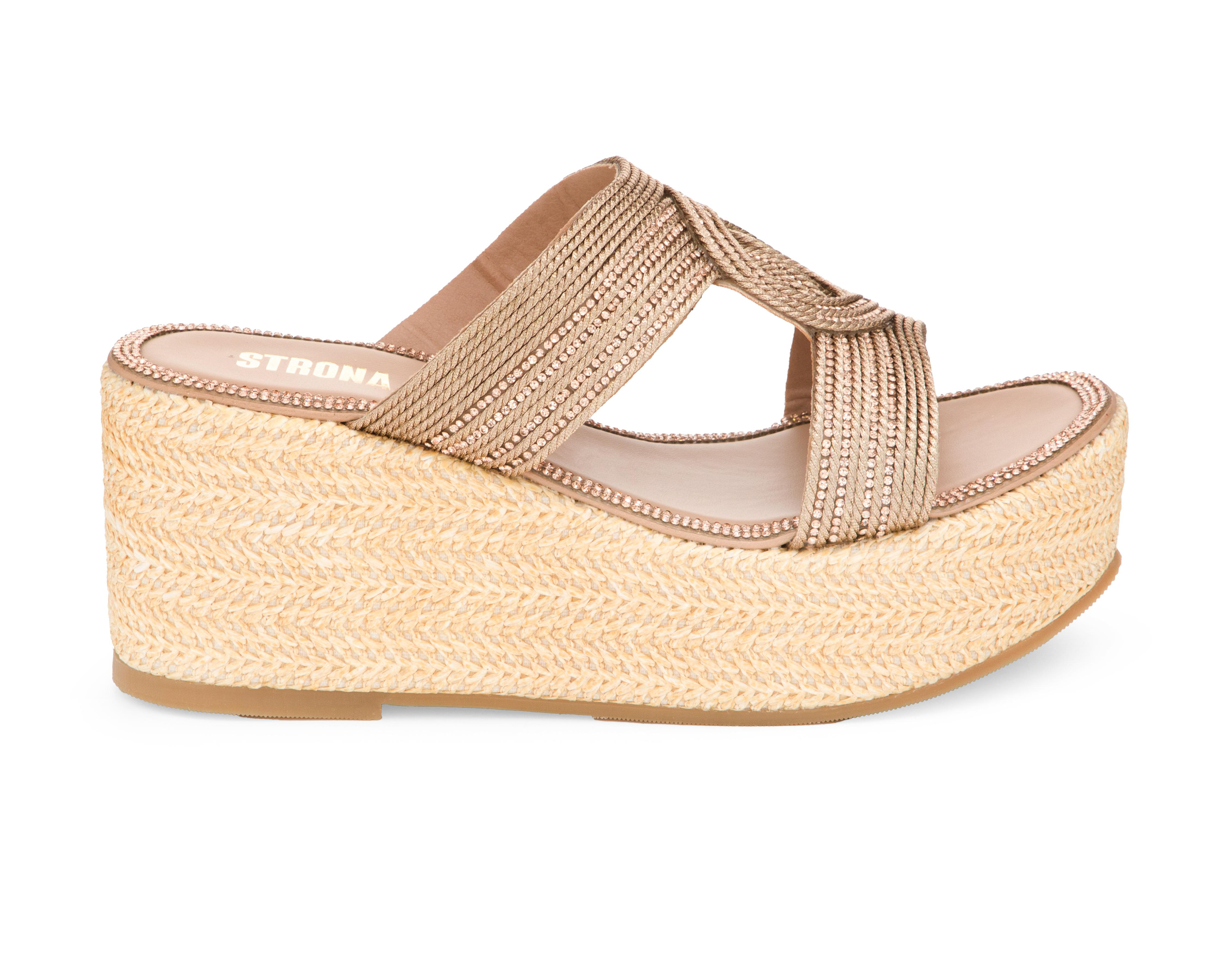 Foto 3 pulgar | Sandalias Casuales Strona para Mujer