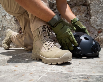 Foto 7 | Botas de Trabajo Omar Castell de Piel para Hombre Certificada