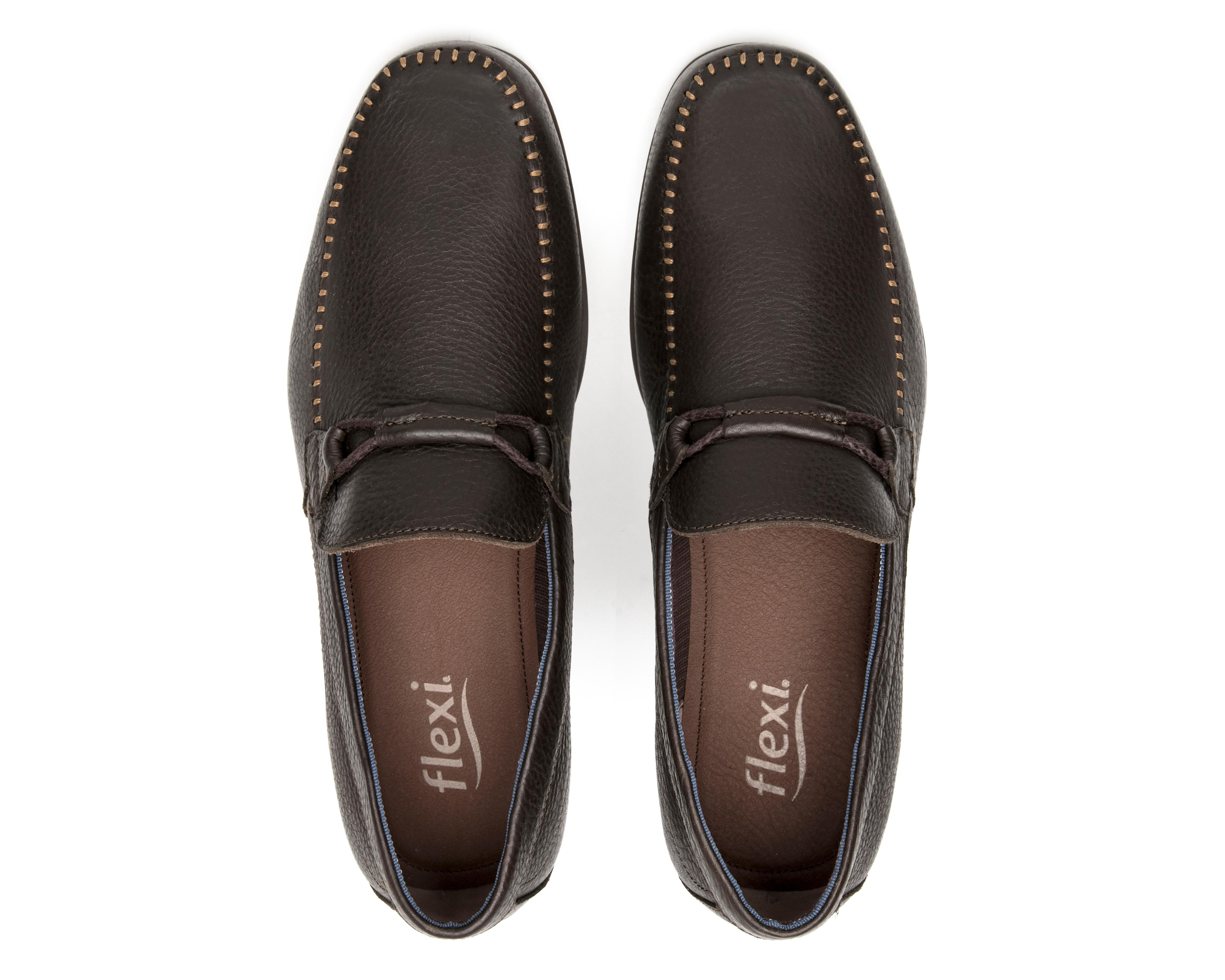 Foto 6 pulgar | Mocasines Flexi Soho de Piel para Hombre