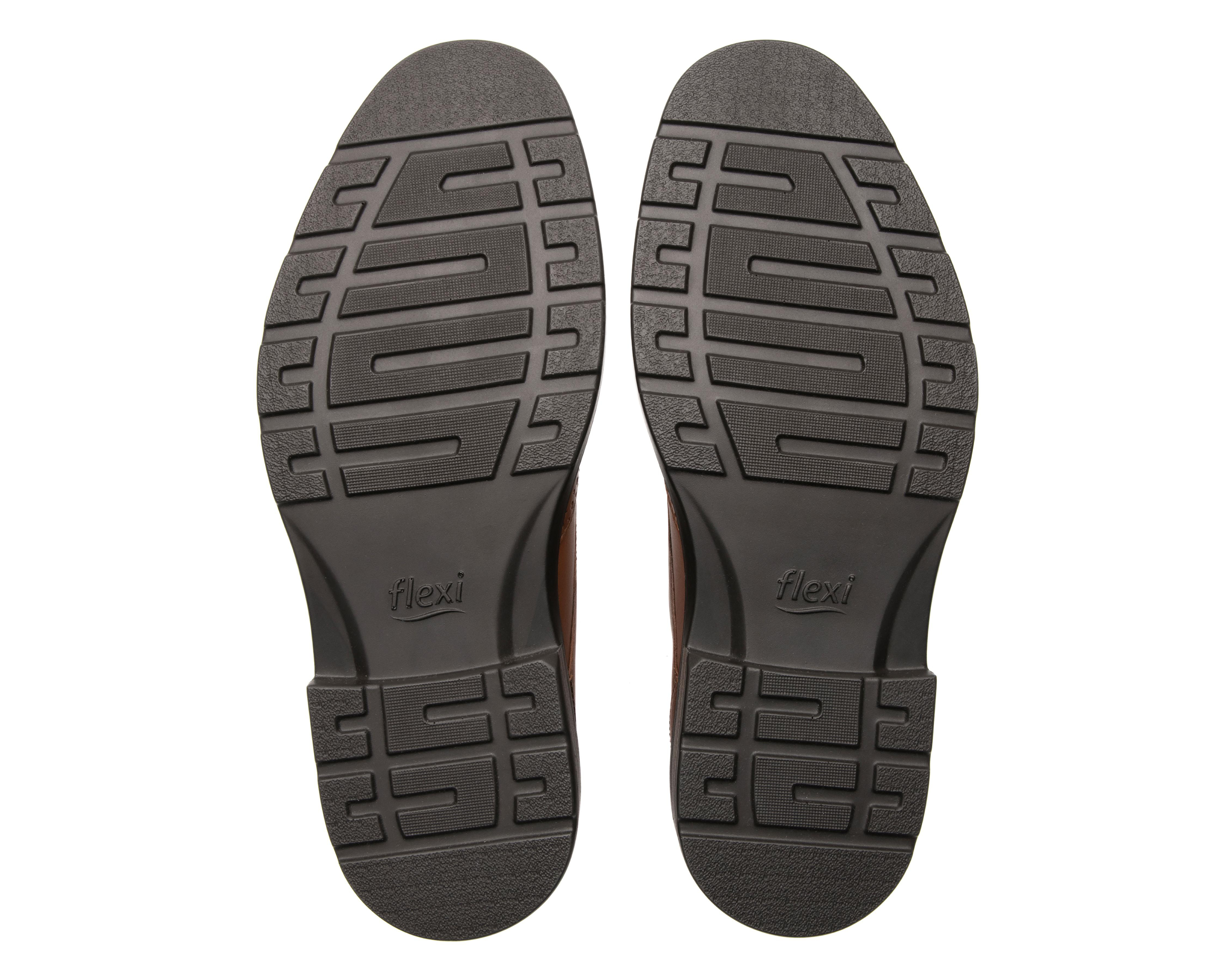 Foto 5 pulgar | Zapatos Casuales Flexi Herrán de Piel para Hombre