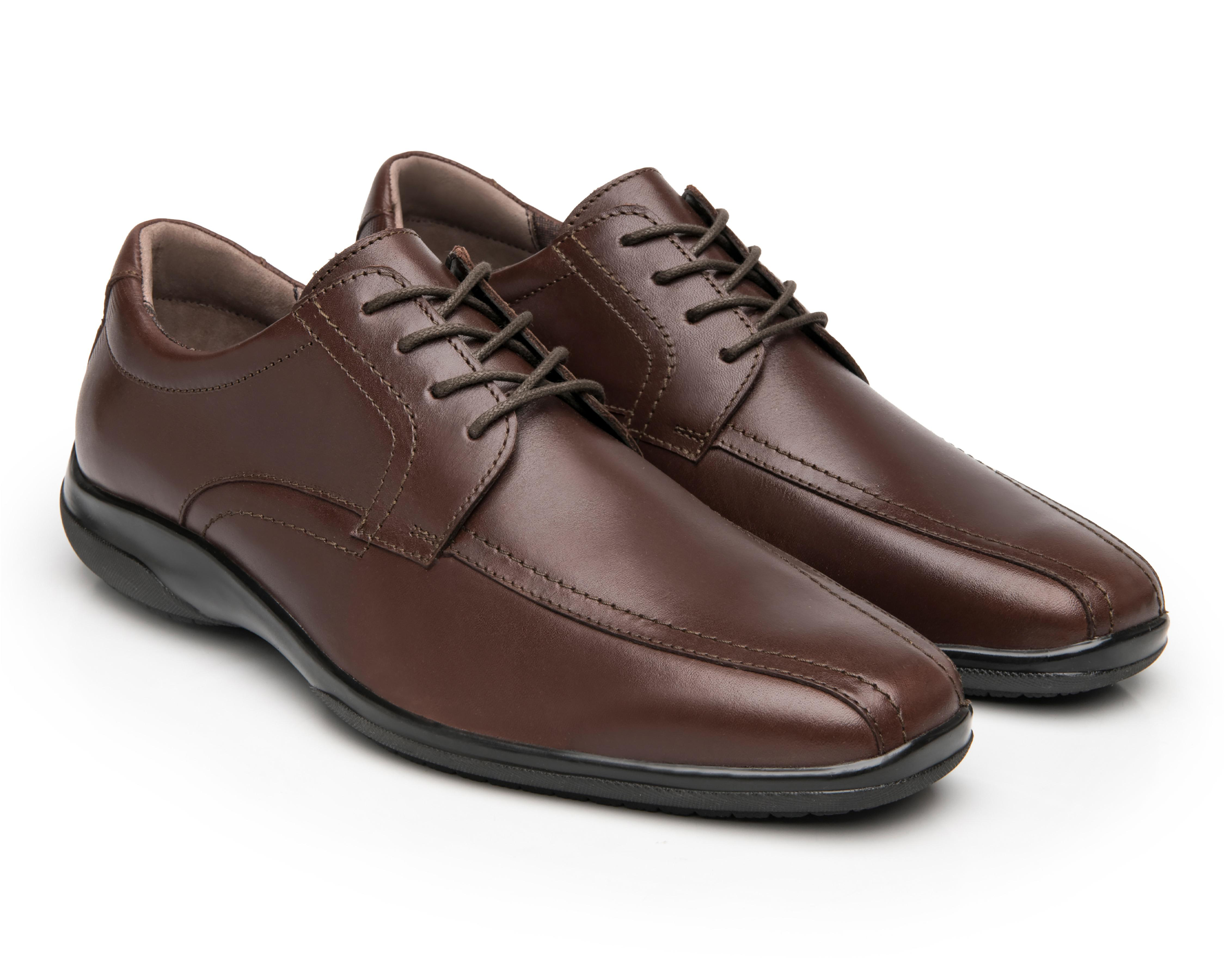 Foto 1 | Zapatos Casuales Flexi Mark de Piel para Hombre