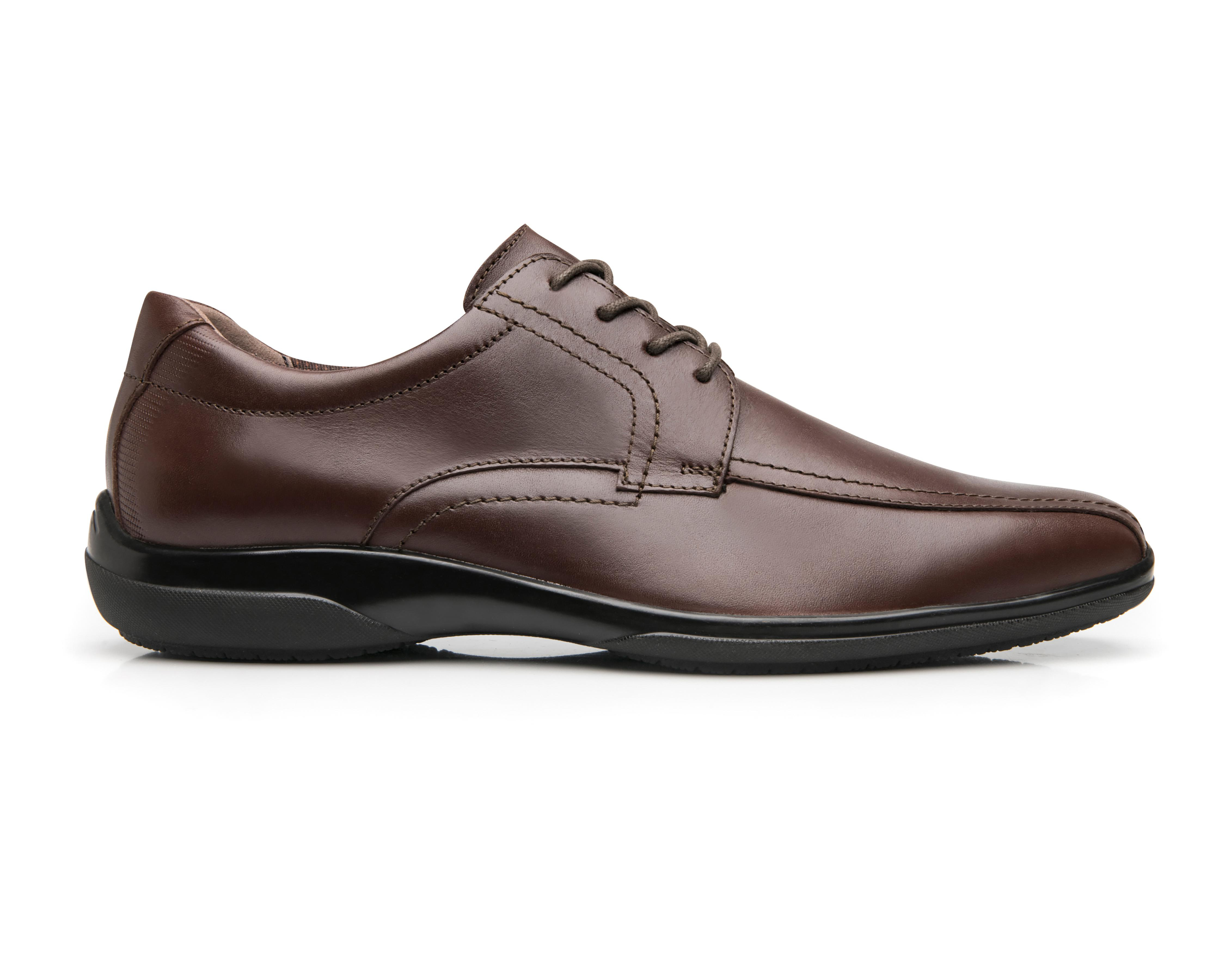 Foto 3 pulgar | Zapatos Casuales Flexi Mark de Piel para Hombre
